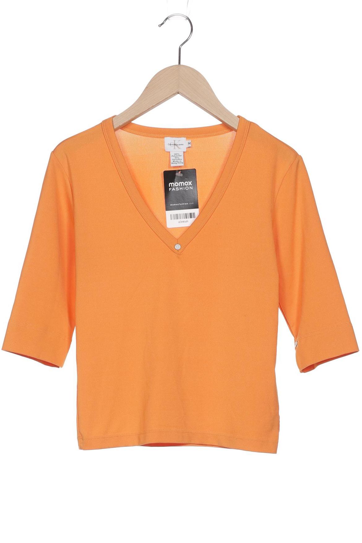 

Calvin Klein Jeans Damen T-Shirt, orange, Gr. 38