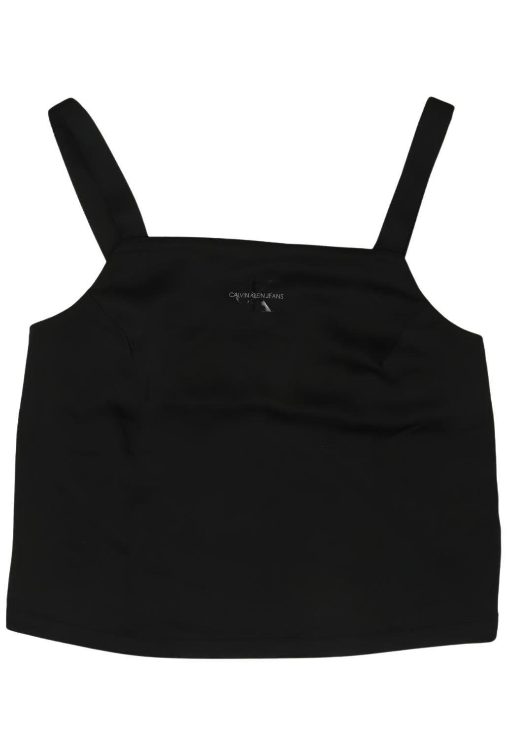 

Calvin Klein Jeans Damen Top, schwarz, Gr. 36