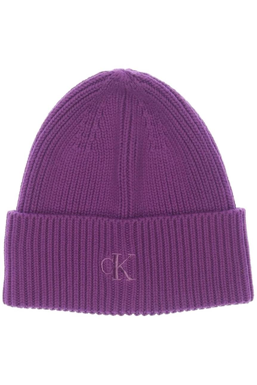 

Calvin Klein Jeans Damen Hut/Mütze, flieder, Gr. uni