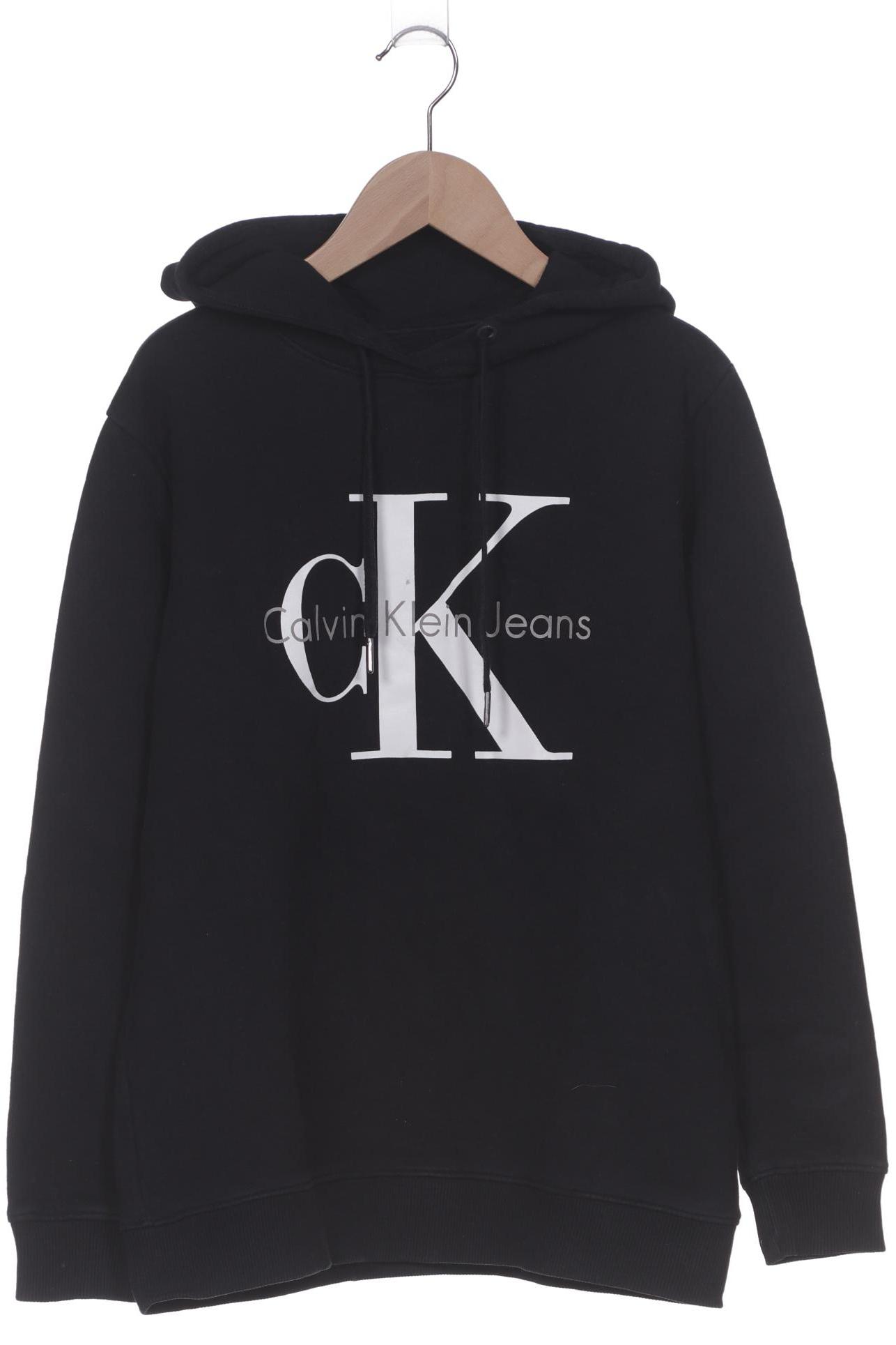 

Calvin Klein Jeans Damen Kapuzenpullover, schwarz, Gr. 34