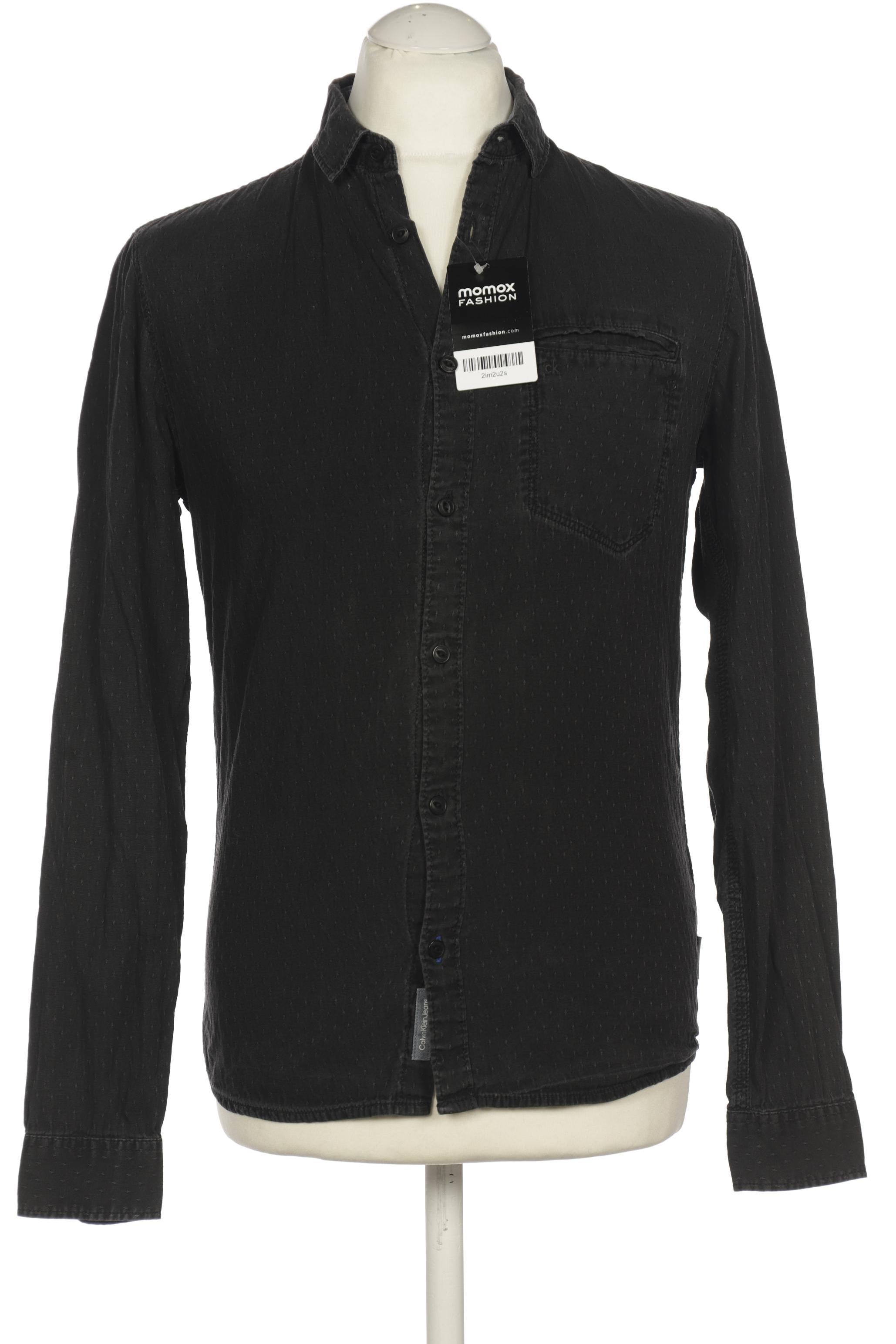 

Calvin Klein Jeans Herren Hemd, schwarz