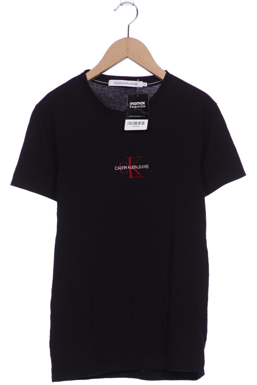 

Calvin Klein Jeans Damen T-Shirt, schwarz, Gr. 34