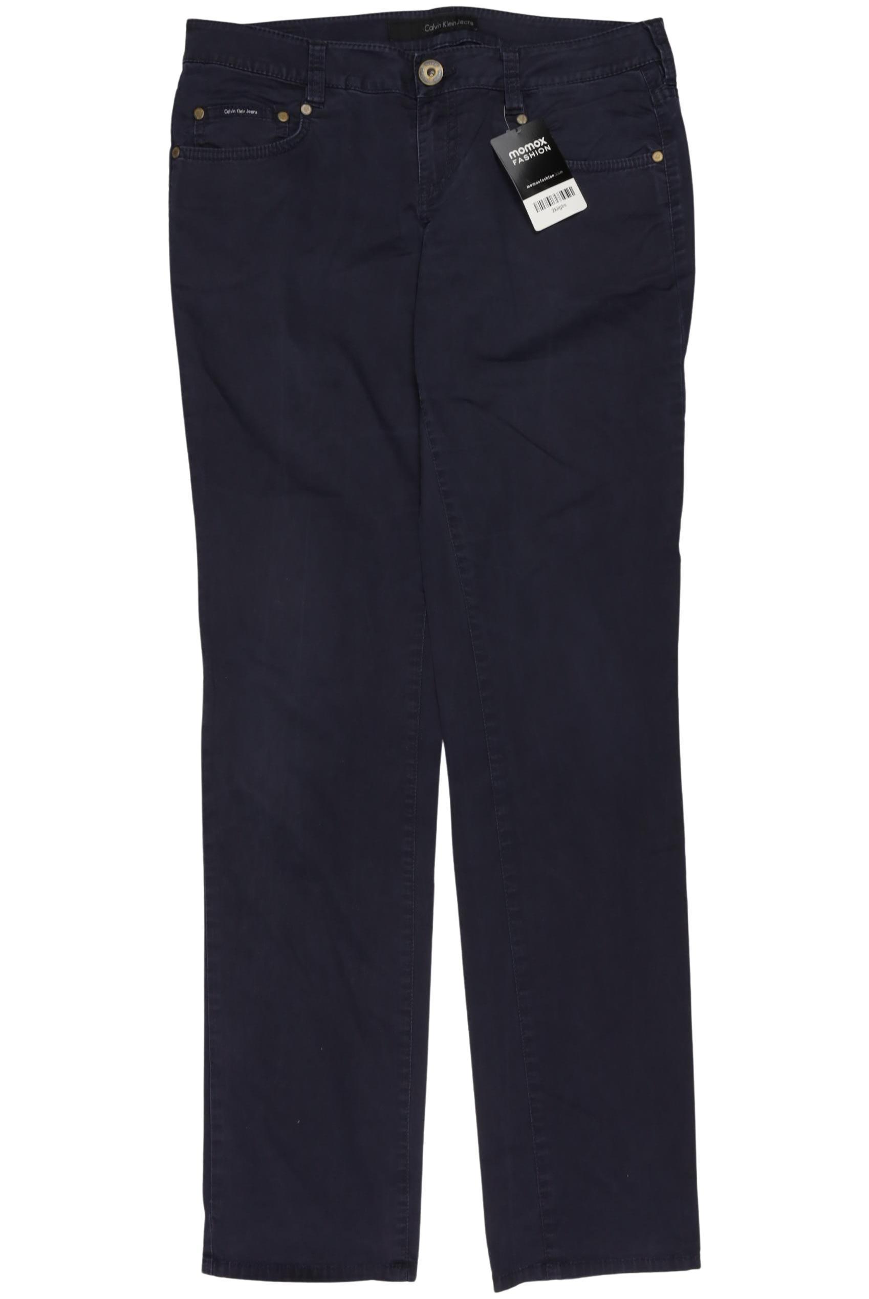 

Calvin Klein Jeans Damen Stoffhose, marineblau, Gr. 30