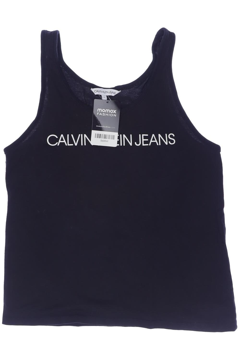 

Calvin Klein Jeans Damen Top, schwarz, Gr. 38