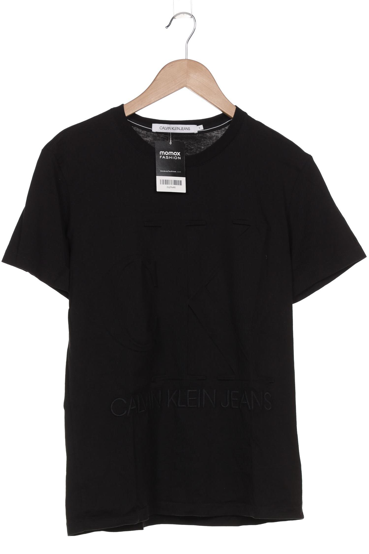 

Calvin Klein Jeans Damen T-Shirt, schwarz, Gr. 36