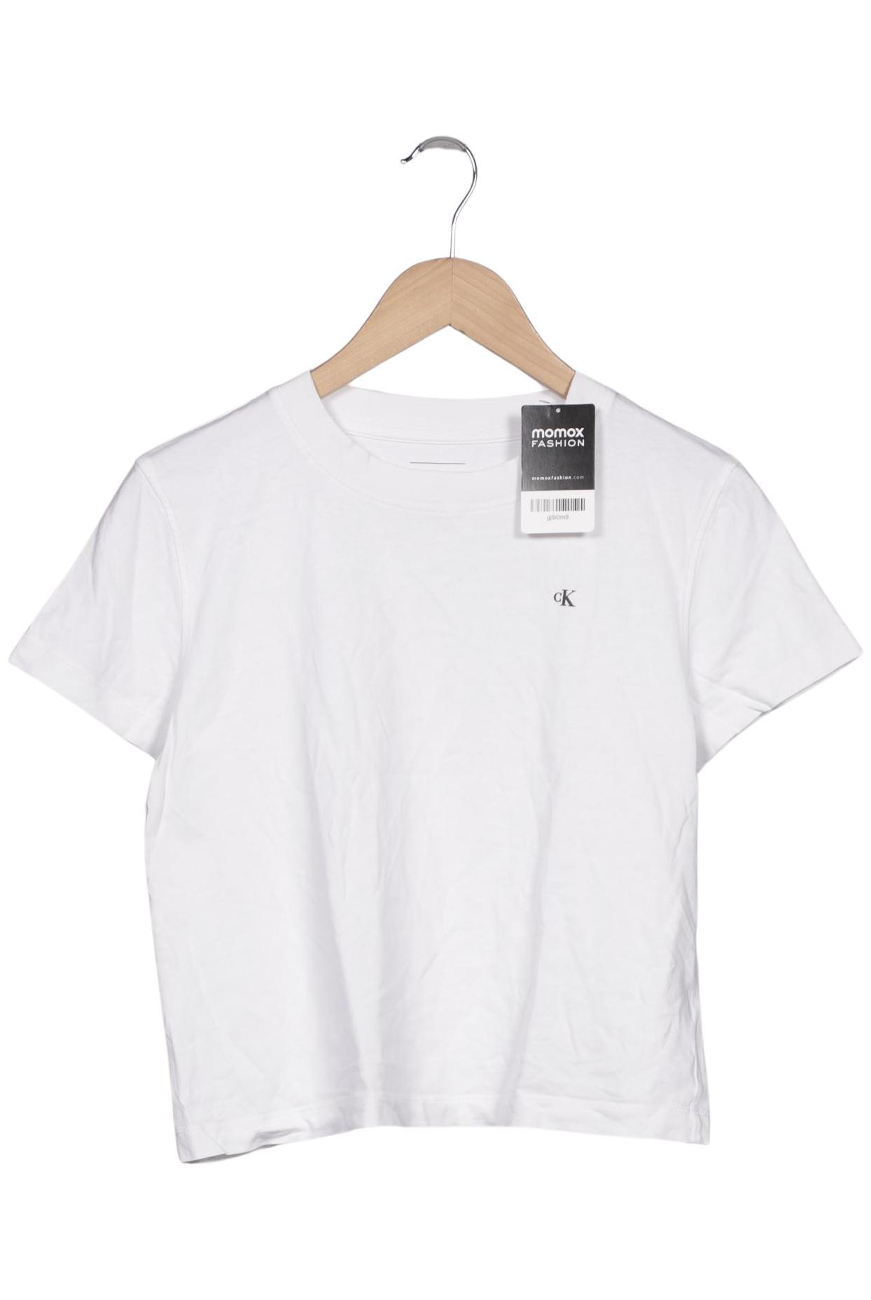 

Calvin Klein Jeans Damen T-Shirt, weiß, Gr. 36