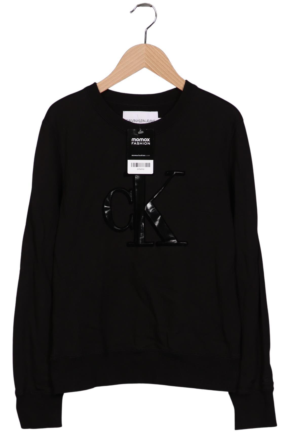 

Calvin Klein Jeans Damen Sweatshirt, schwarz, Gr. 36