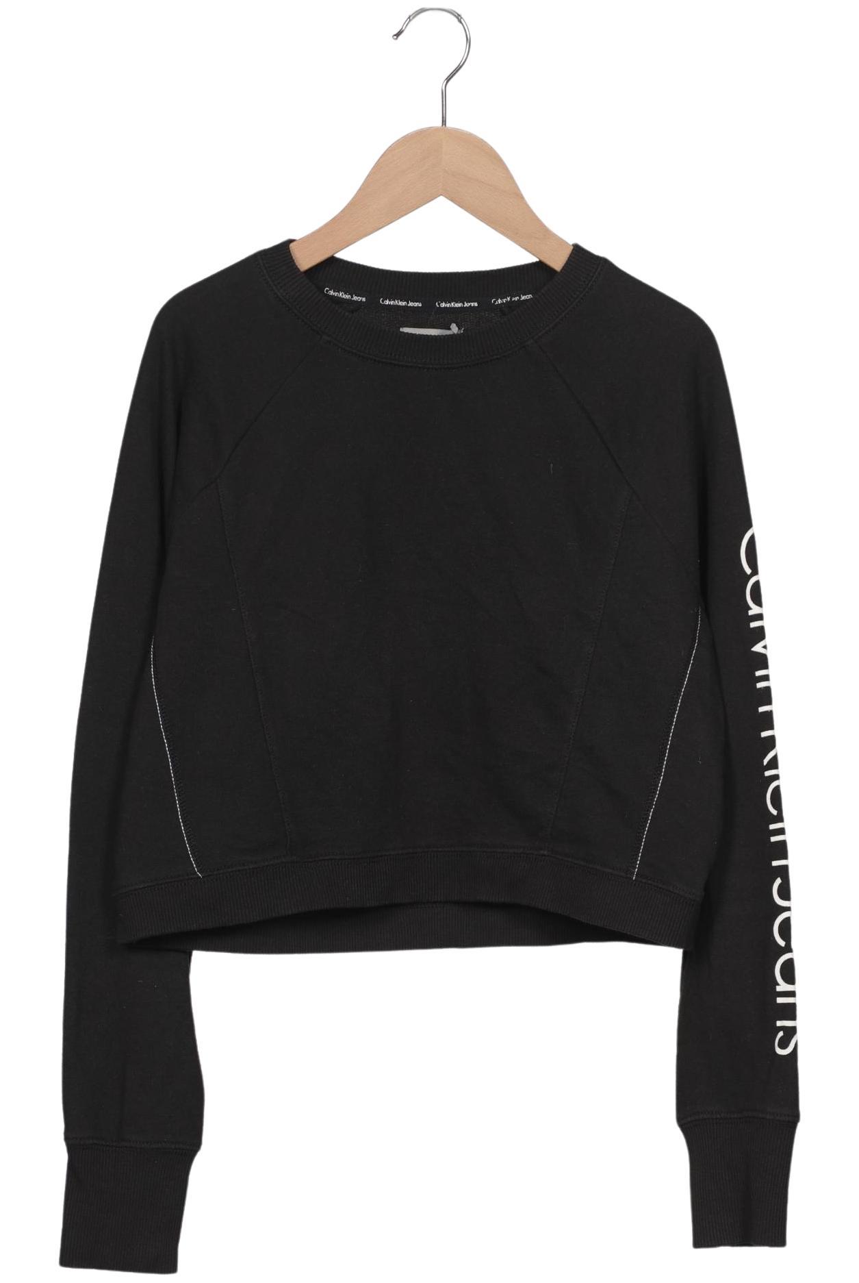

Calvin Klein Jeans Damen Sweatshirt, schwarz, Gr. 38