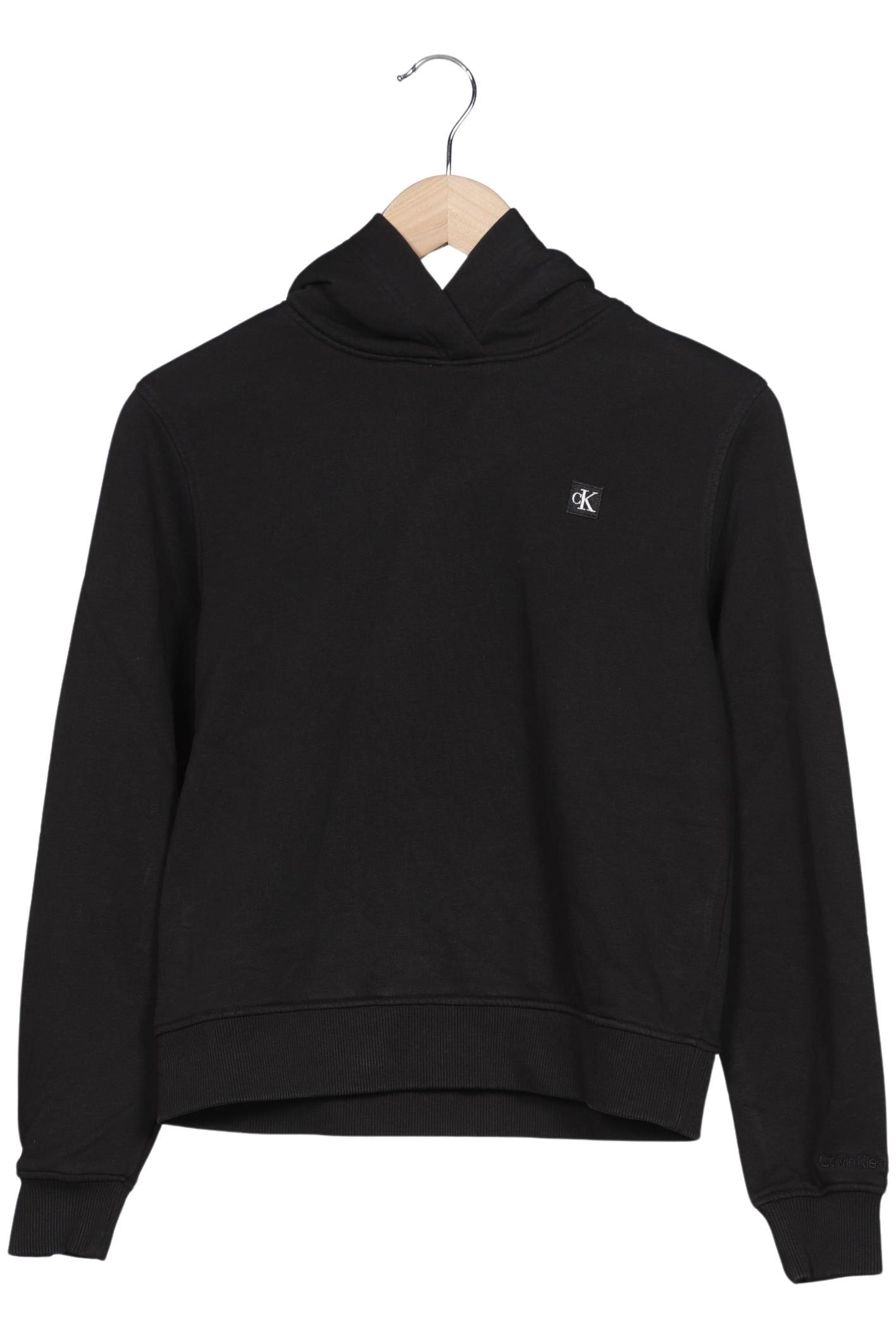 

Calvin Klein Jeans Damen Kapuzenpullover, schwarz, Gr. 32
