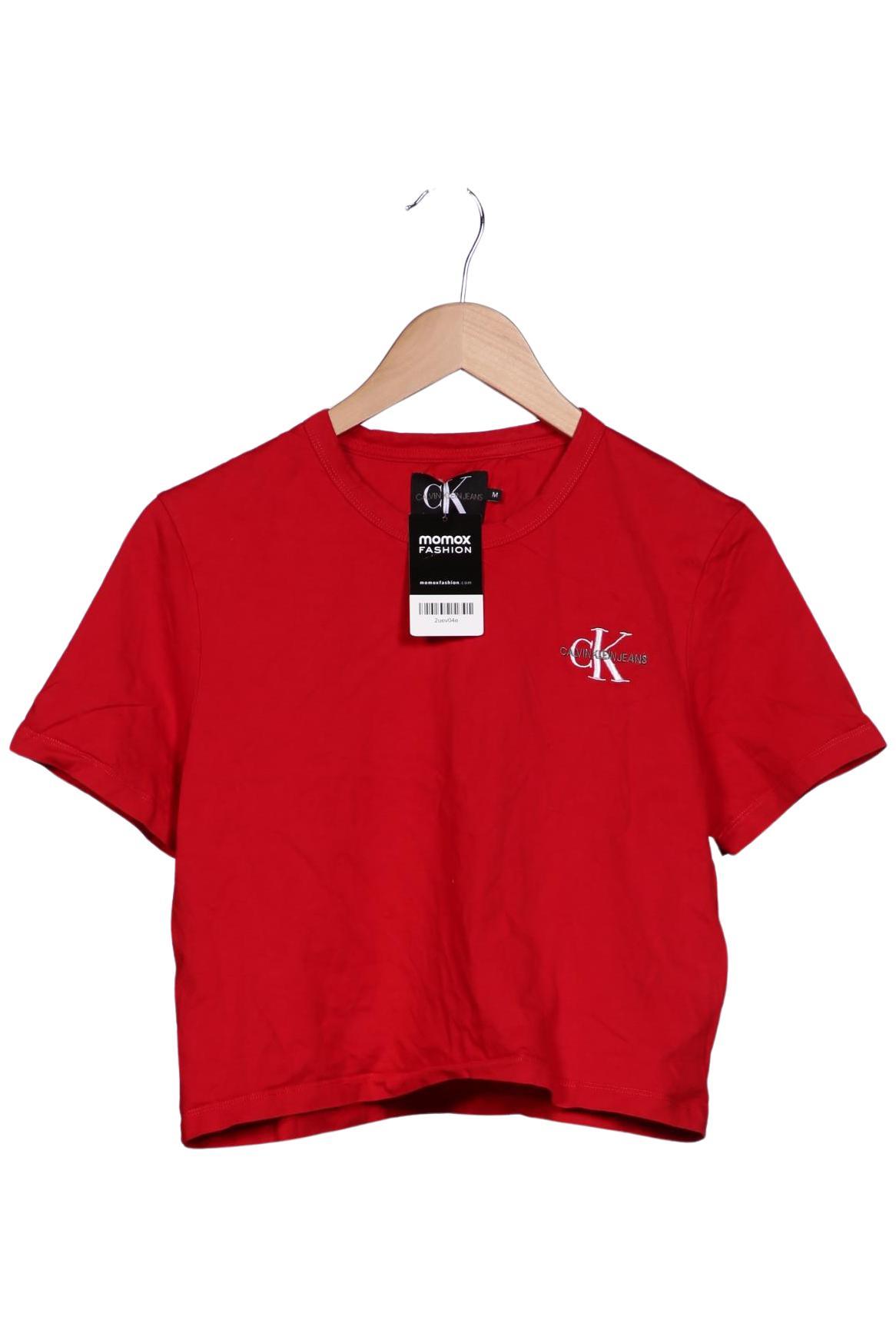 

Calvin Klein Jeans Damen T-Shirt, rot, Gr. 38