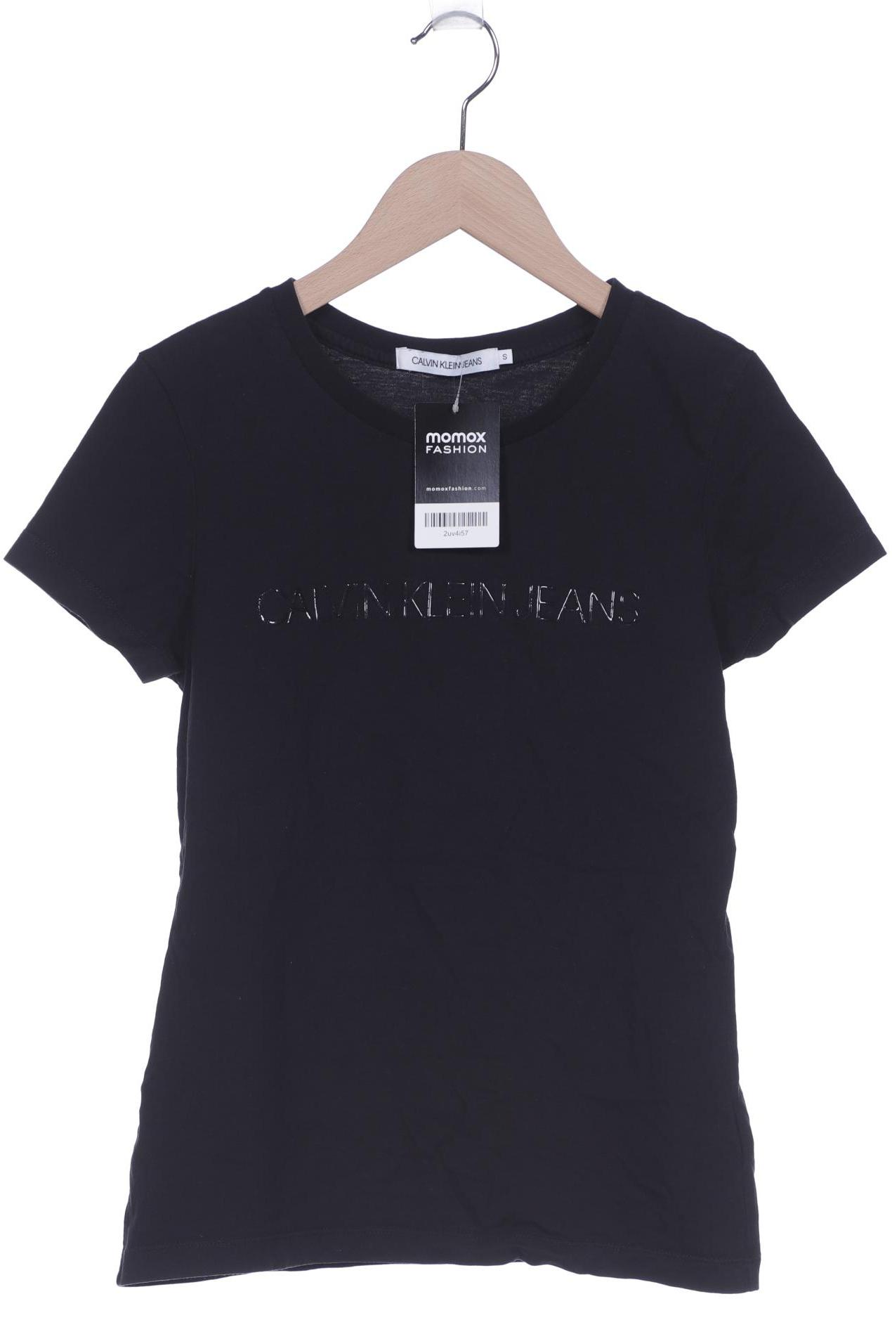 

Calvin Klein Jeans Damen T-Shirt, schwarz