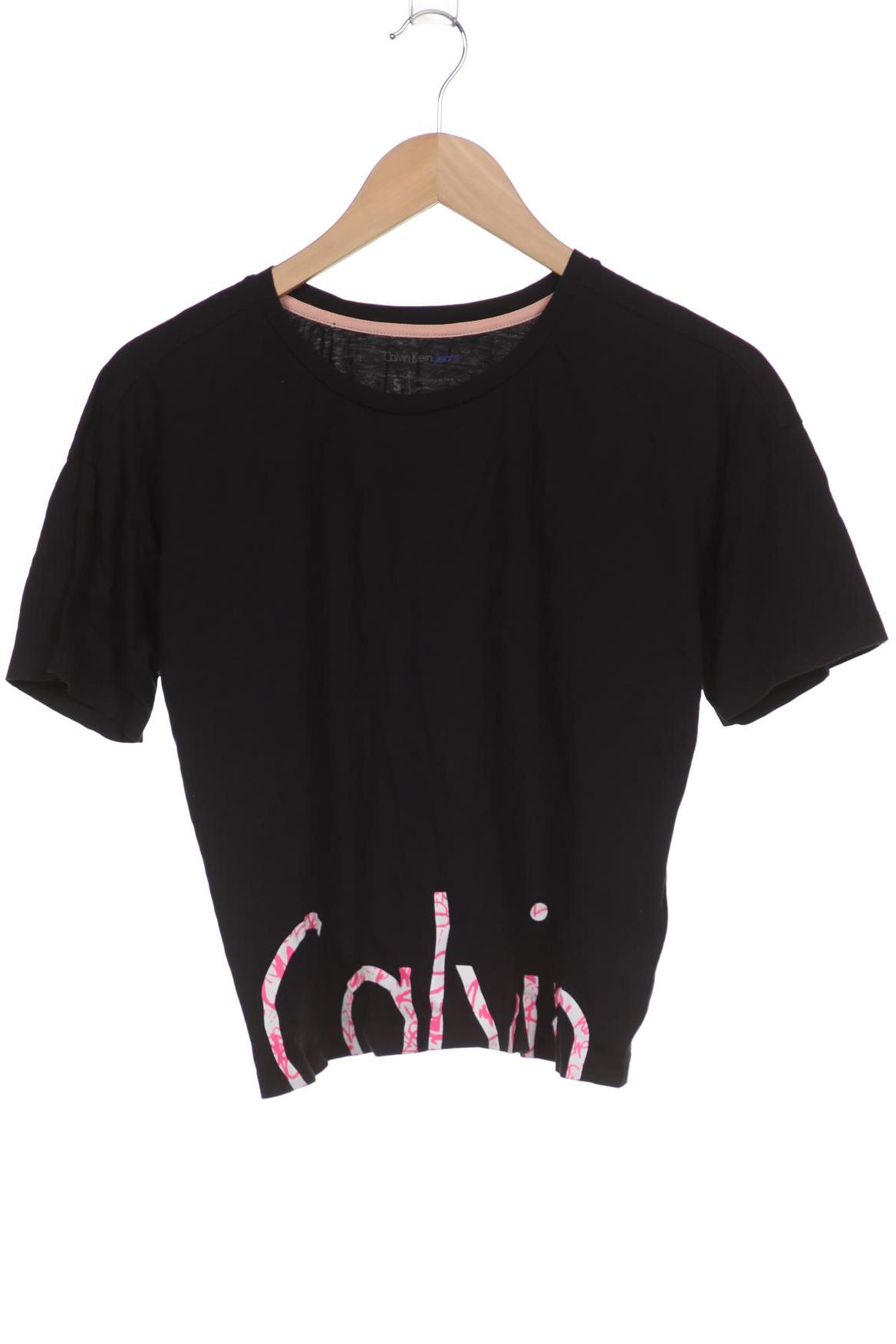 

Calvin Klein Jeans Damen T-Shirt, schwarz, Gr. 36