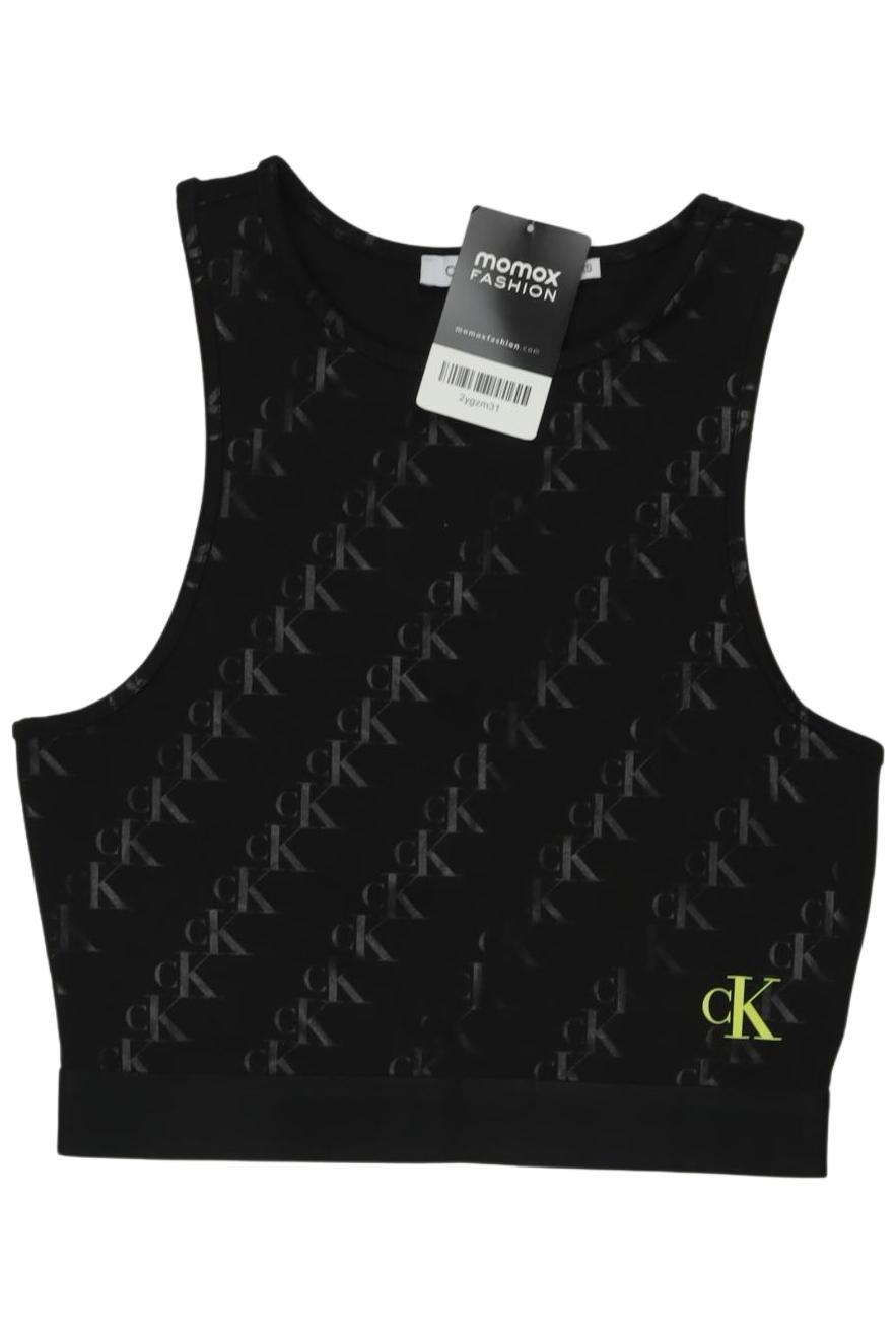

Calvin Klein Jeans Damen Top, schwarz, Gr. 34