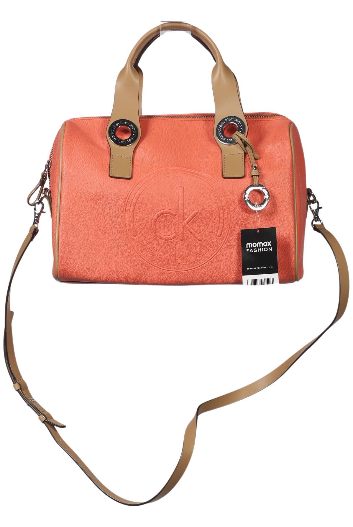 

Calvin Klein Jeans Damen Handtasche, orange, Gr.