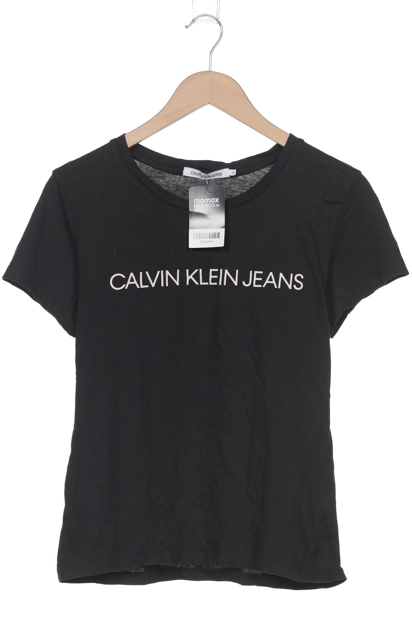 

Calvin Klein Jeans Damen T-Shirt, schwarz, Gr. 38