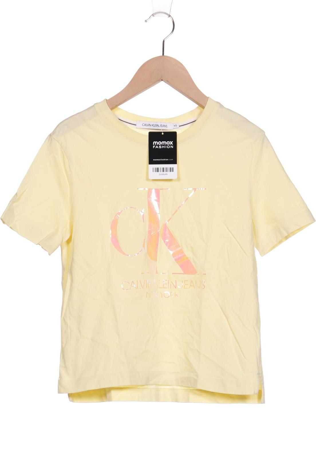 

Calvin Klein Jeans Damen T-Shirt, gelb