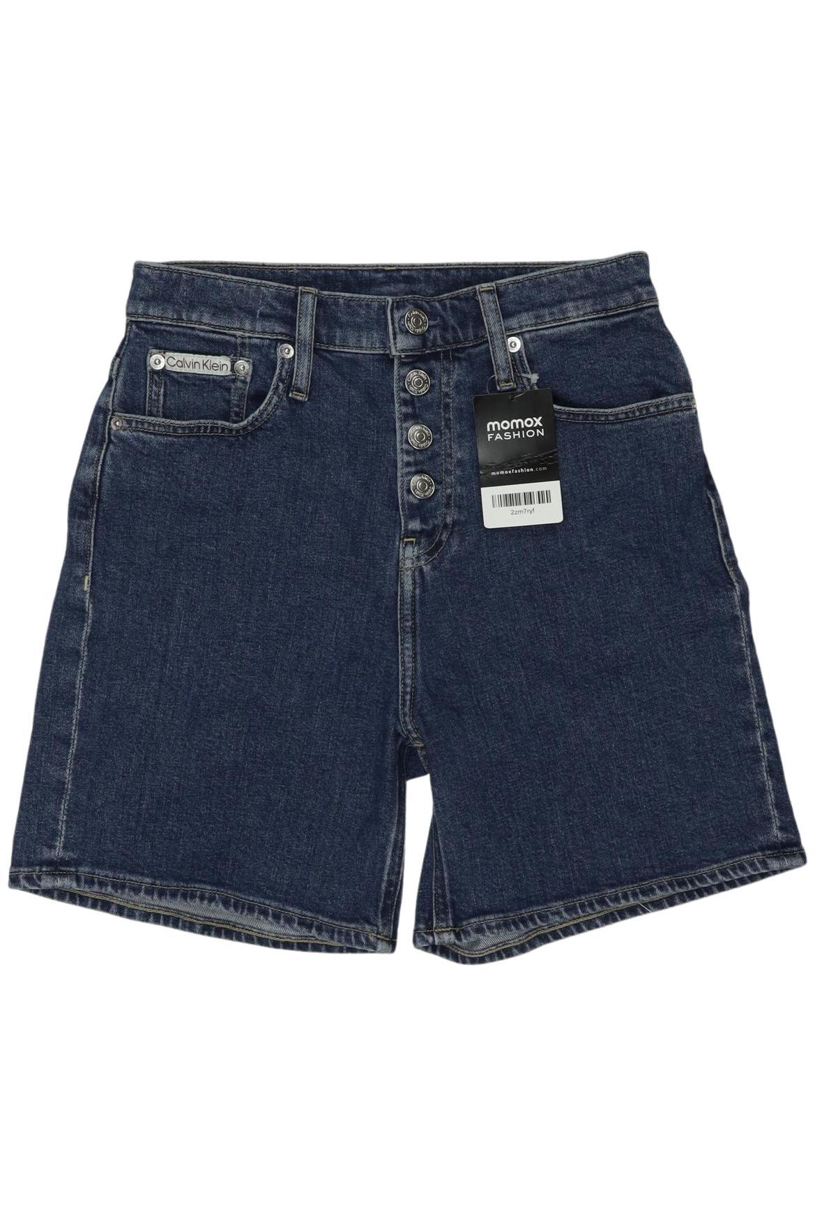 

Calvin Klein Jeans Damen Shorts, blau, Gr. 25