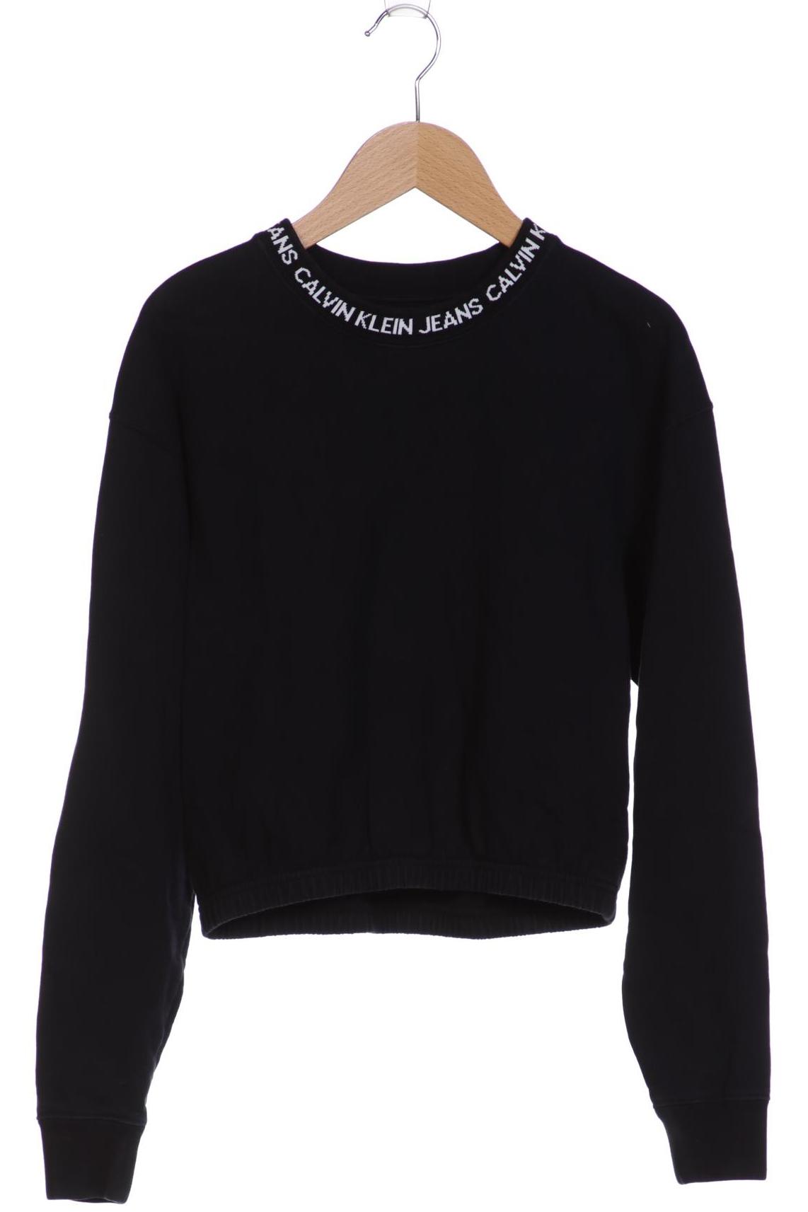 

Calvin Klein Jeans Damen Sweatshirt, schwarz