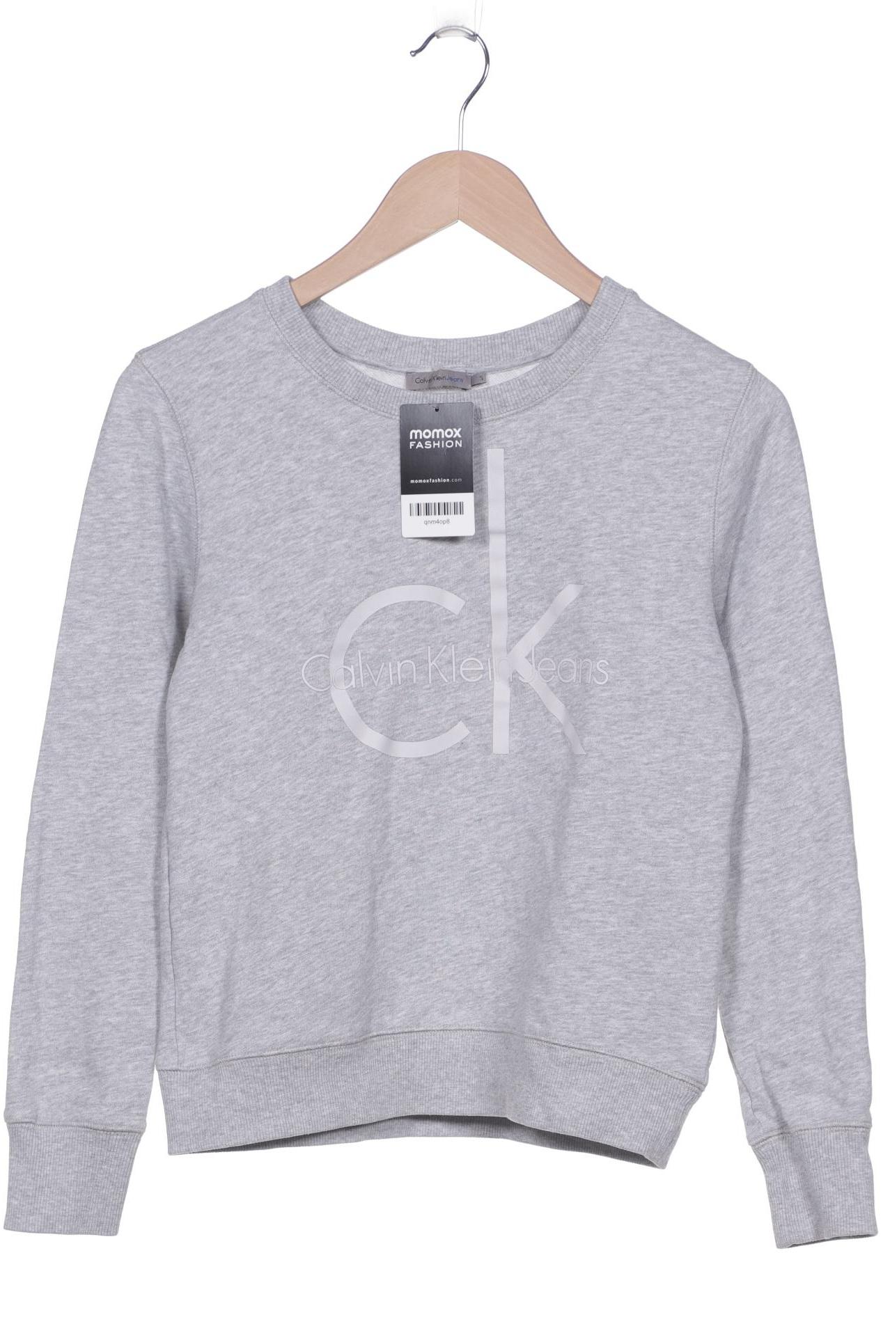 

Calvin Klein Jeans Damen Sweatshirt, grau, Gr. 36