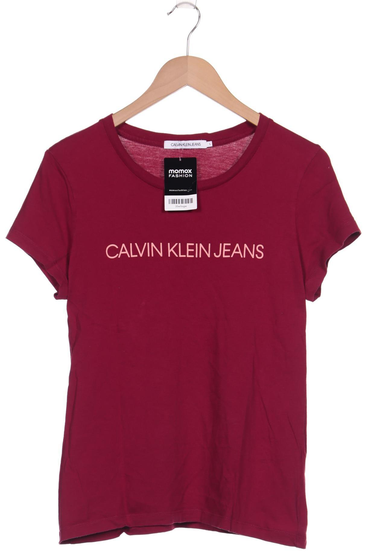 

Calvin Klein Jeans Damen T-Shirt, bordeaux
