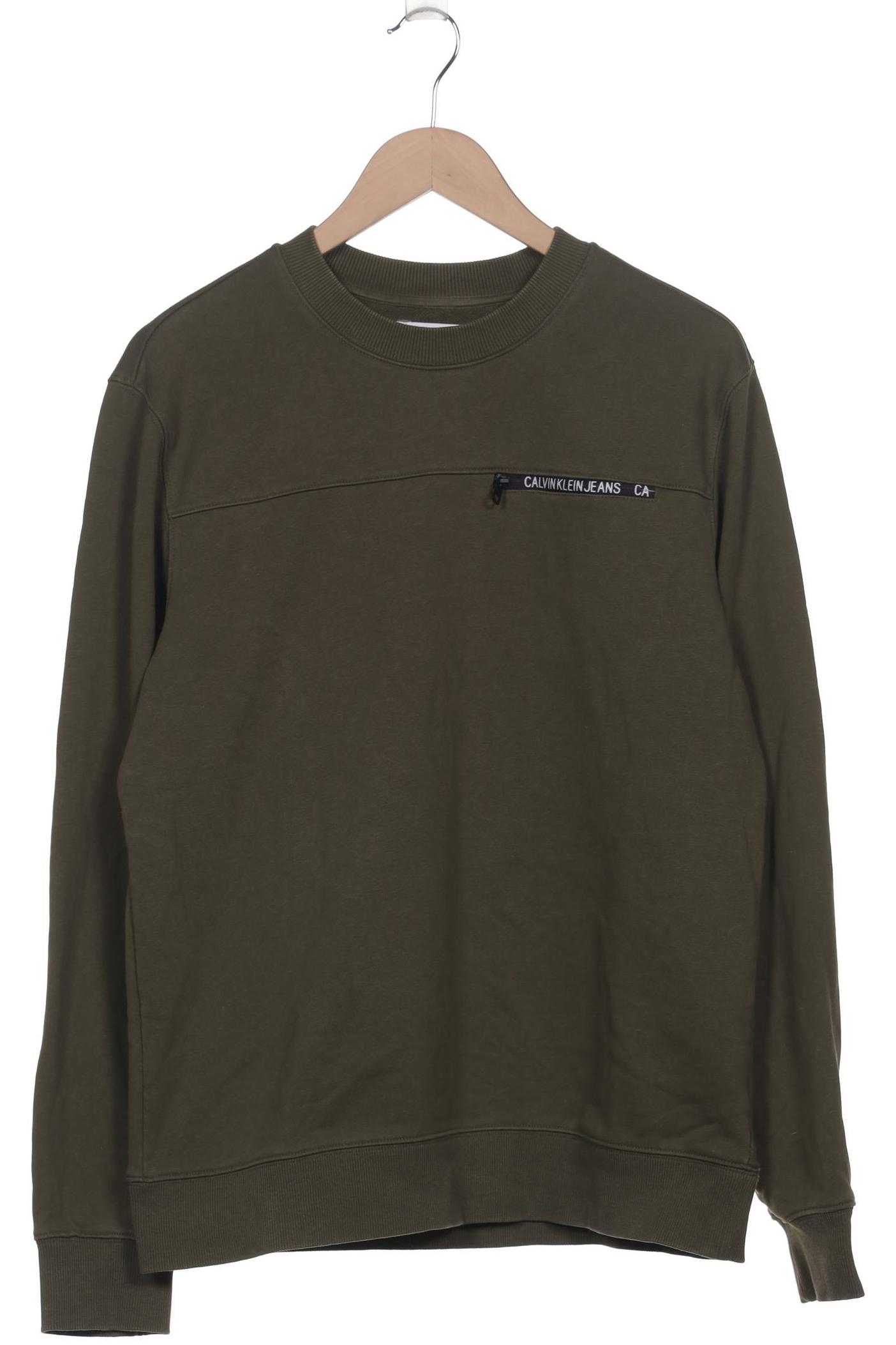 

Calvin Klein Jeans Herren Sweatshirt, grün, Gr. 52