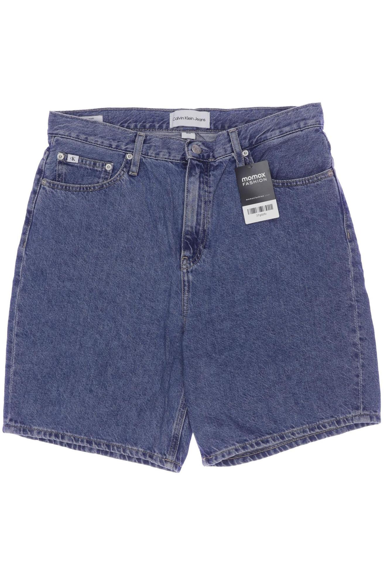 

Calvin Klein Jeans Damen Shorts, blau, Gr. 30