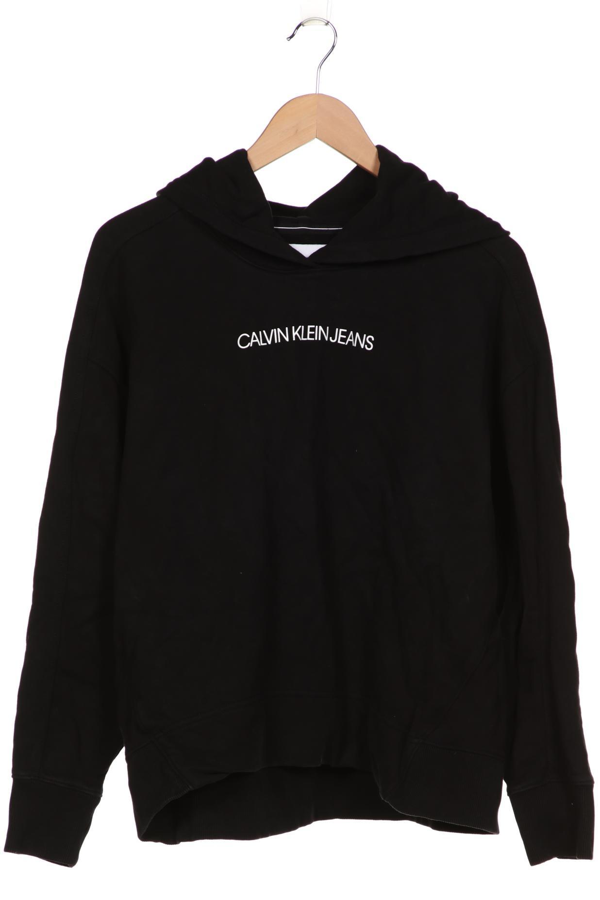 

Calvin Klein Jeans Damen Kapuzenpullover, schwarz, Gr. 46