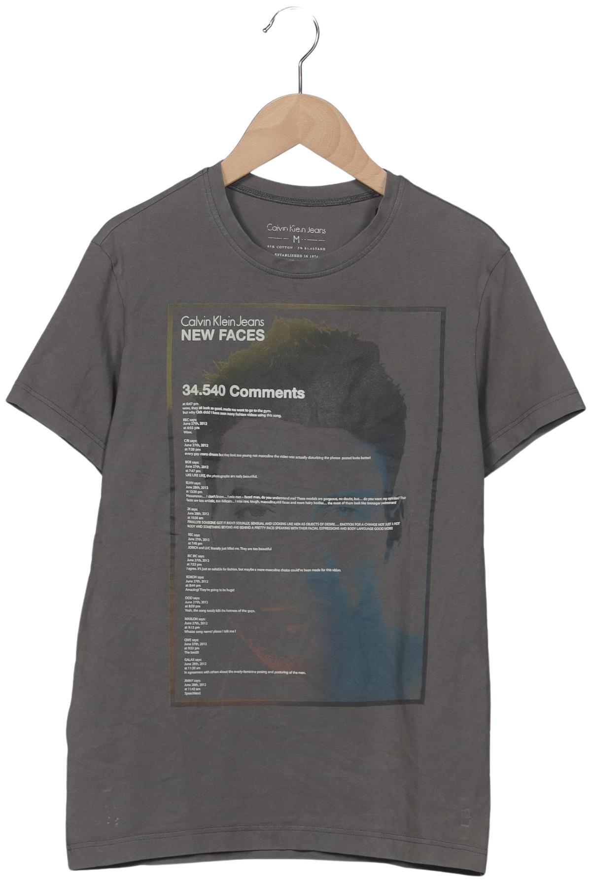 

Calvin Klein Jeans Jungen T-Shirt, grau, Gr. 146