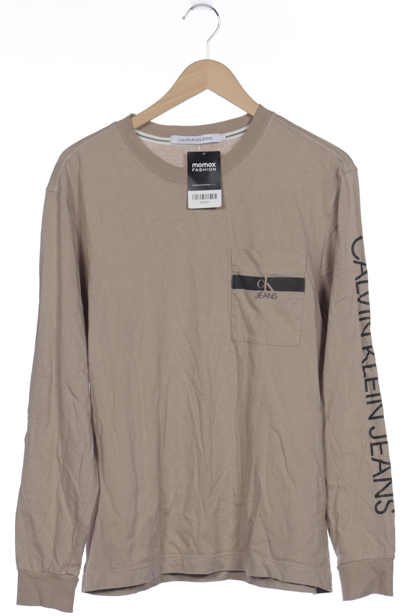 

Calvin Klein Jeans Herren Langarmshirt, beige