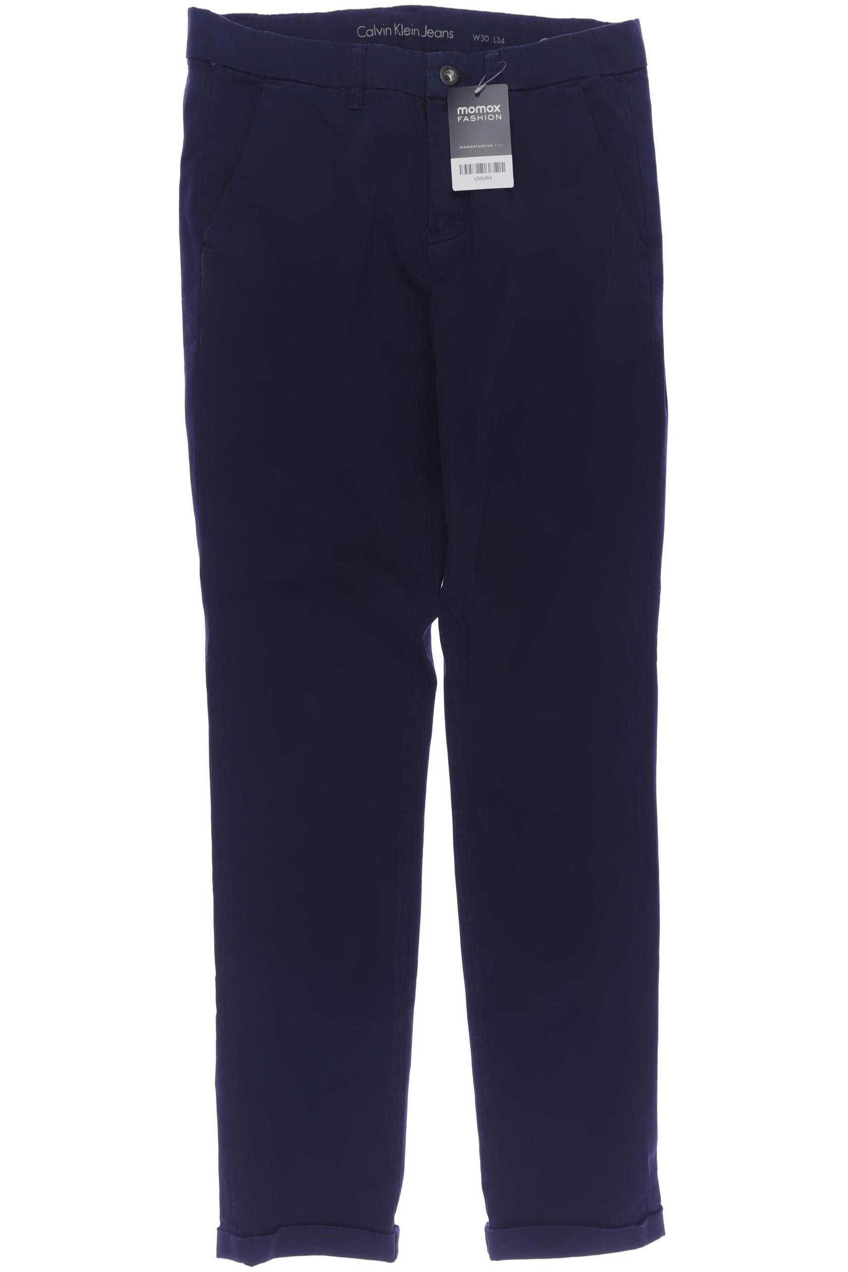 

Calvin Klein Jeans Herren Stoffhose, marineblau, Gr. 30