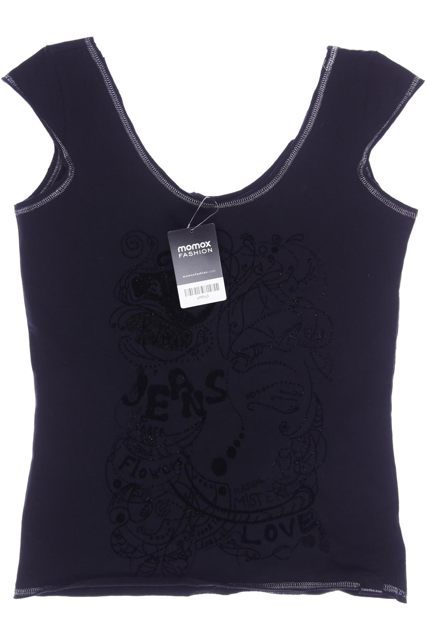 

Calvin Klein Jeans Damen Top, schwarz, Gr. 44