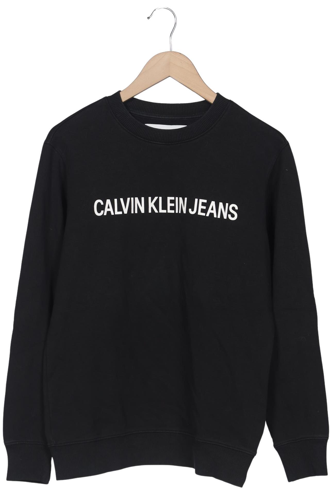 

Calvin Klein Jeans Herren Sweatshirt, schwarz, Gr. 46