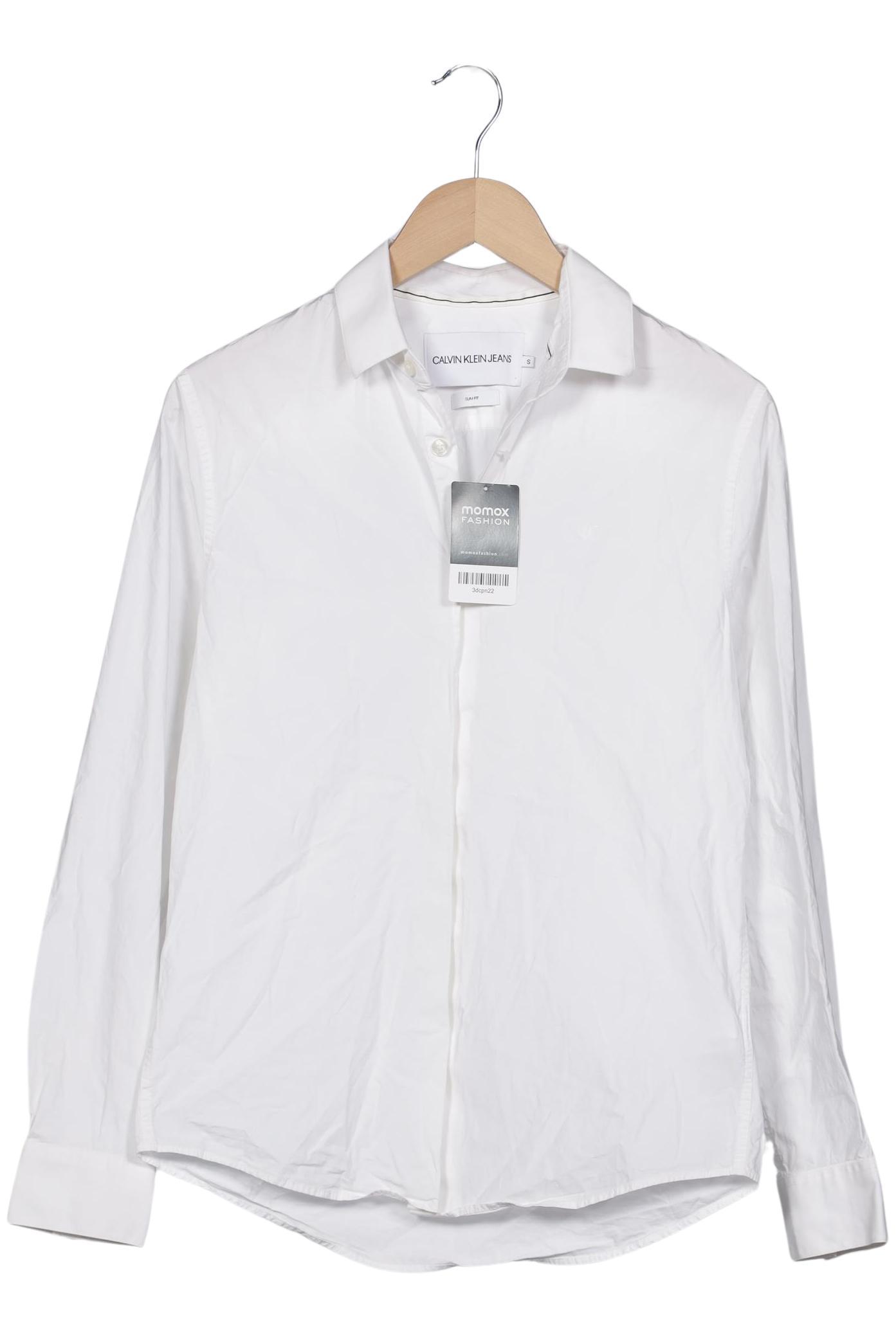 

Calvin Klein Jeans Herren Hemd, weiß, Gr. 46