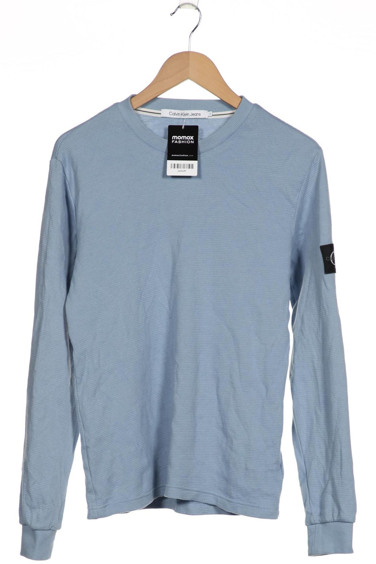 

Calvin Klein Jeans Herren Langarmshirt, blau