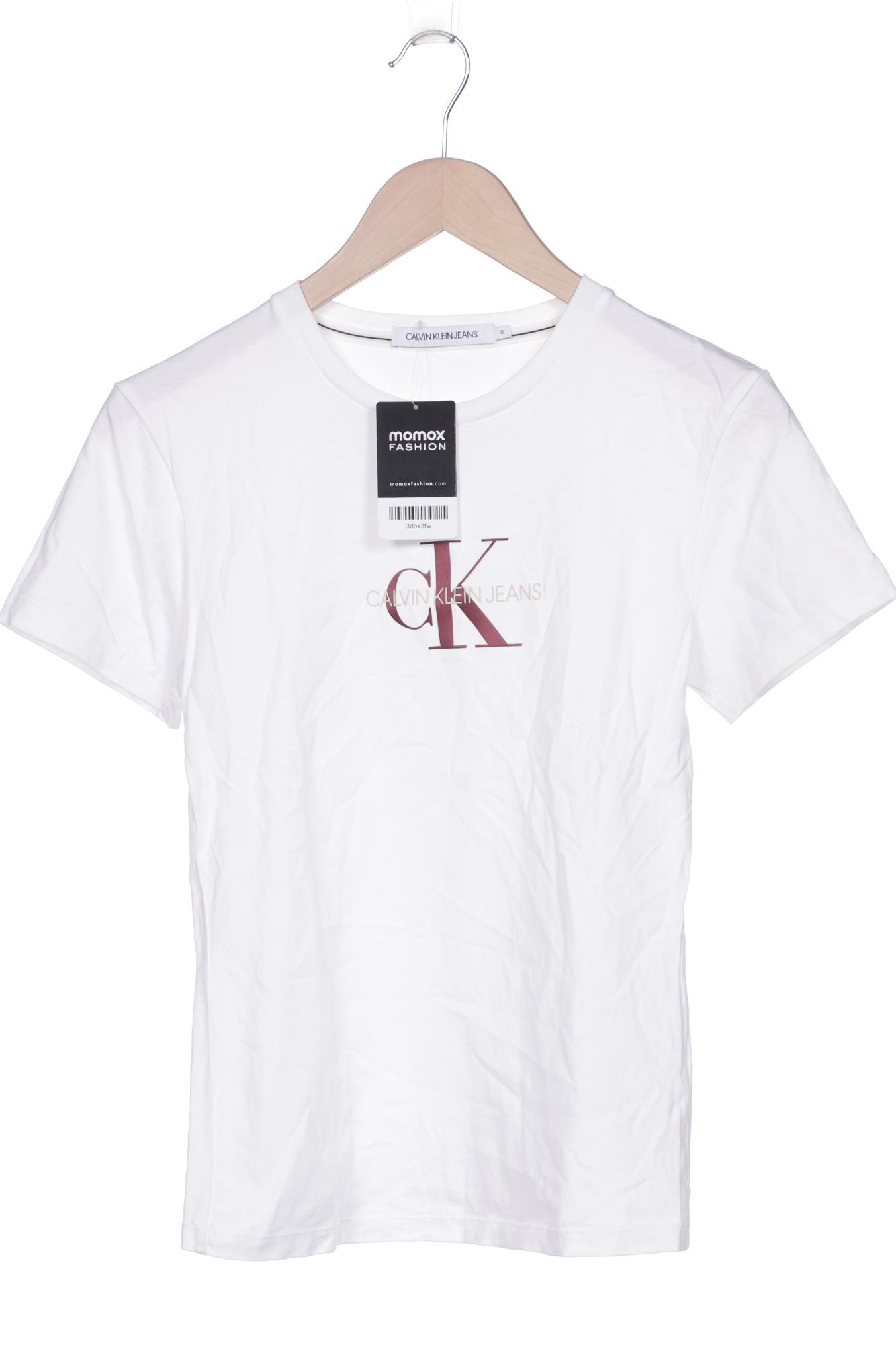 

Calvin Klein Jeans Damen T-Shirt, weiß