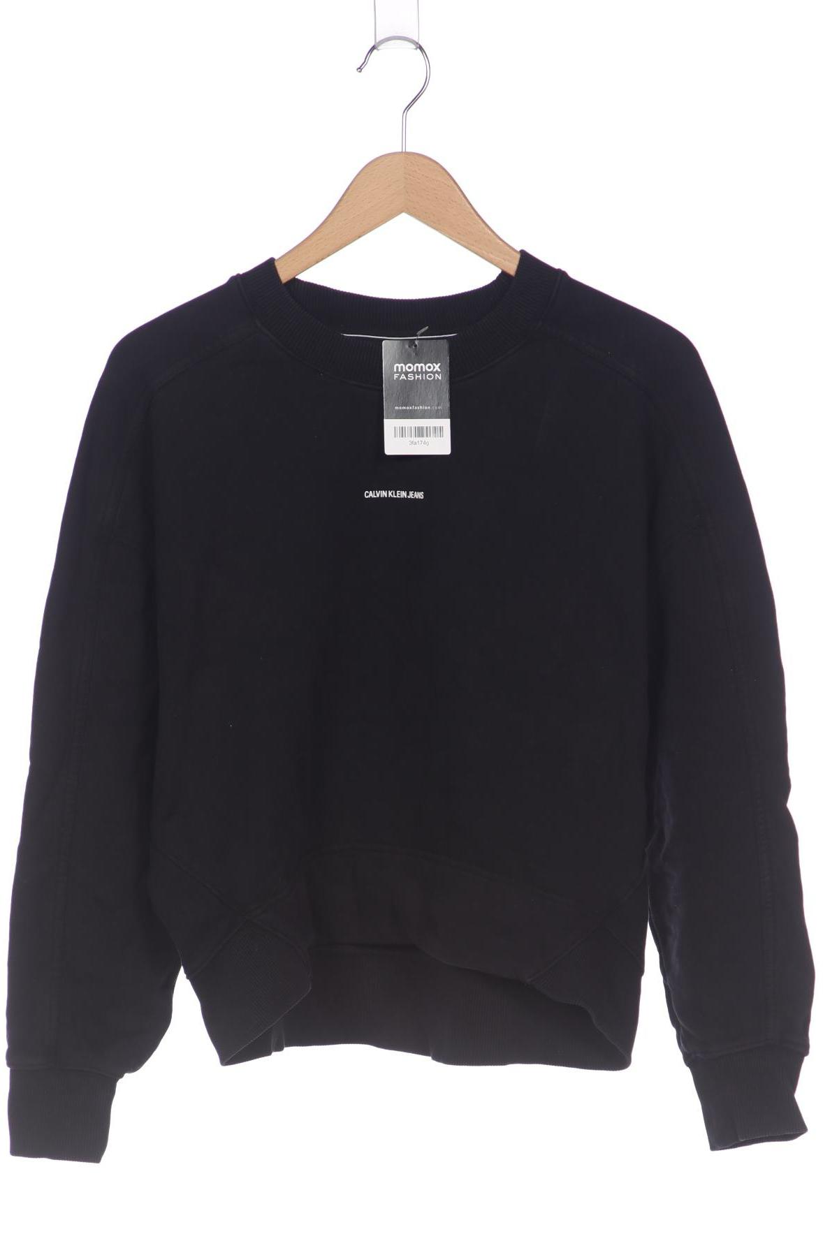 

Calvin Klein Jeans Damen Sweatshirt, schwarz, Gr. 38