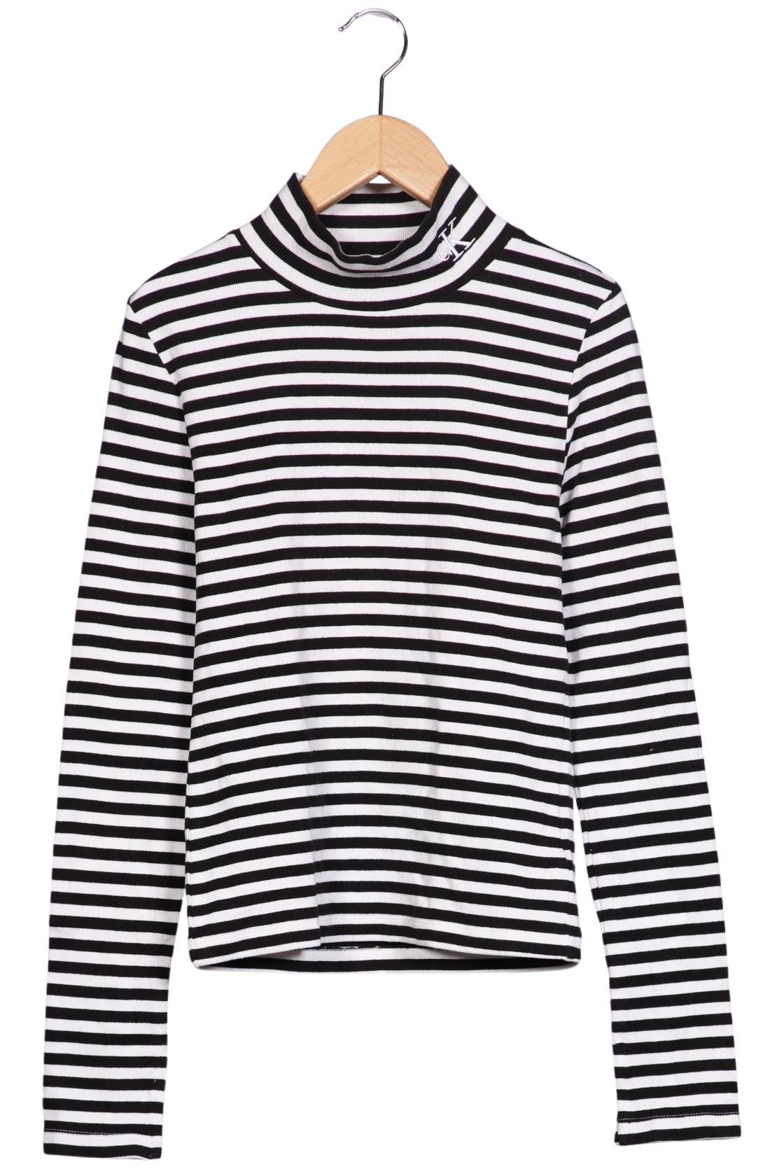 

Calvin Klein Jeans Damen Langarmshirt, mehrfarbig, Gr. 36