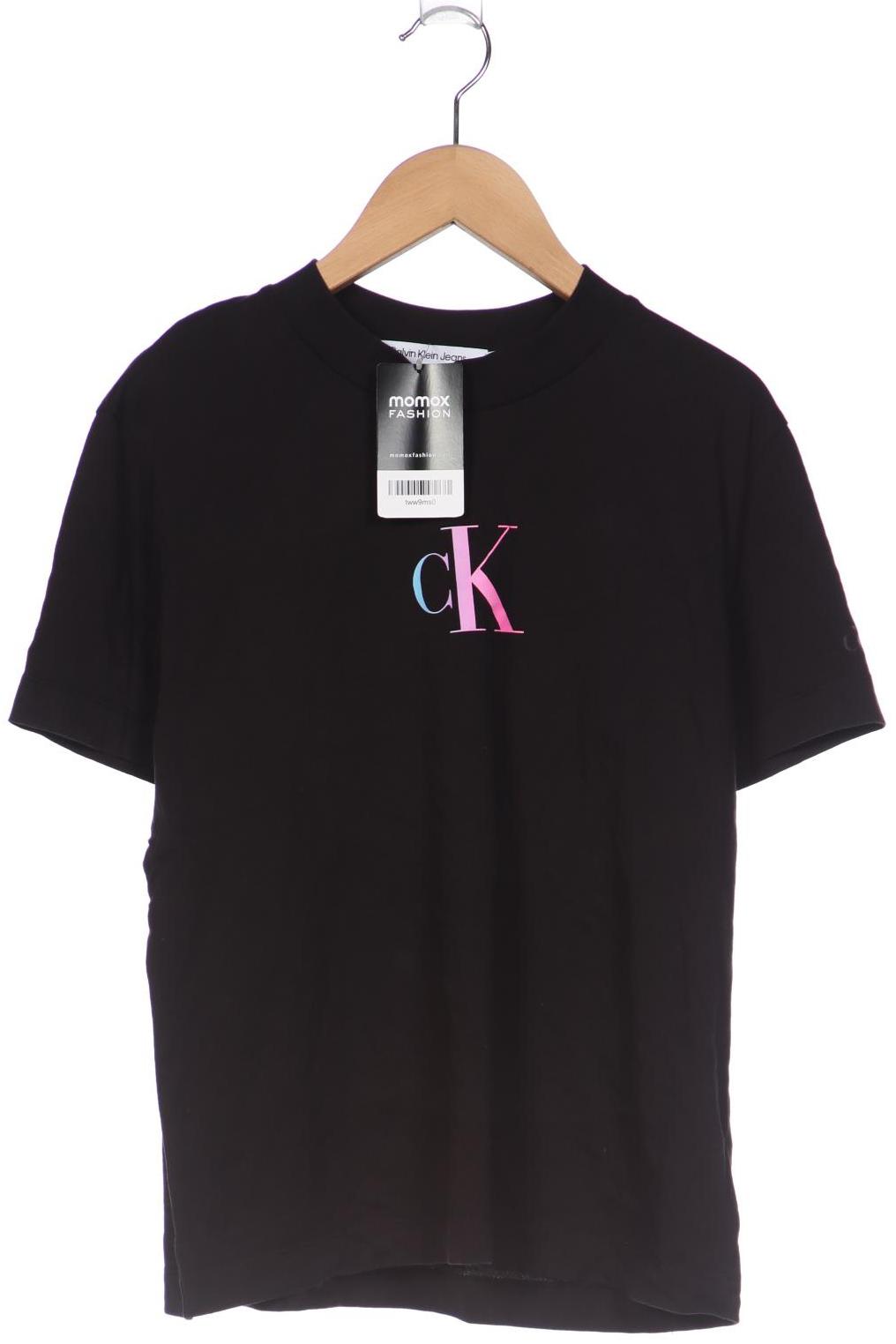 

Calvin Klein Jeans Damen T-Shirt, schwarz, Gr. 38