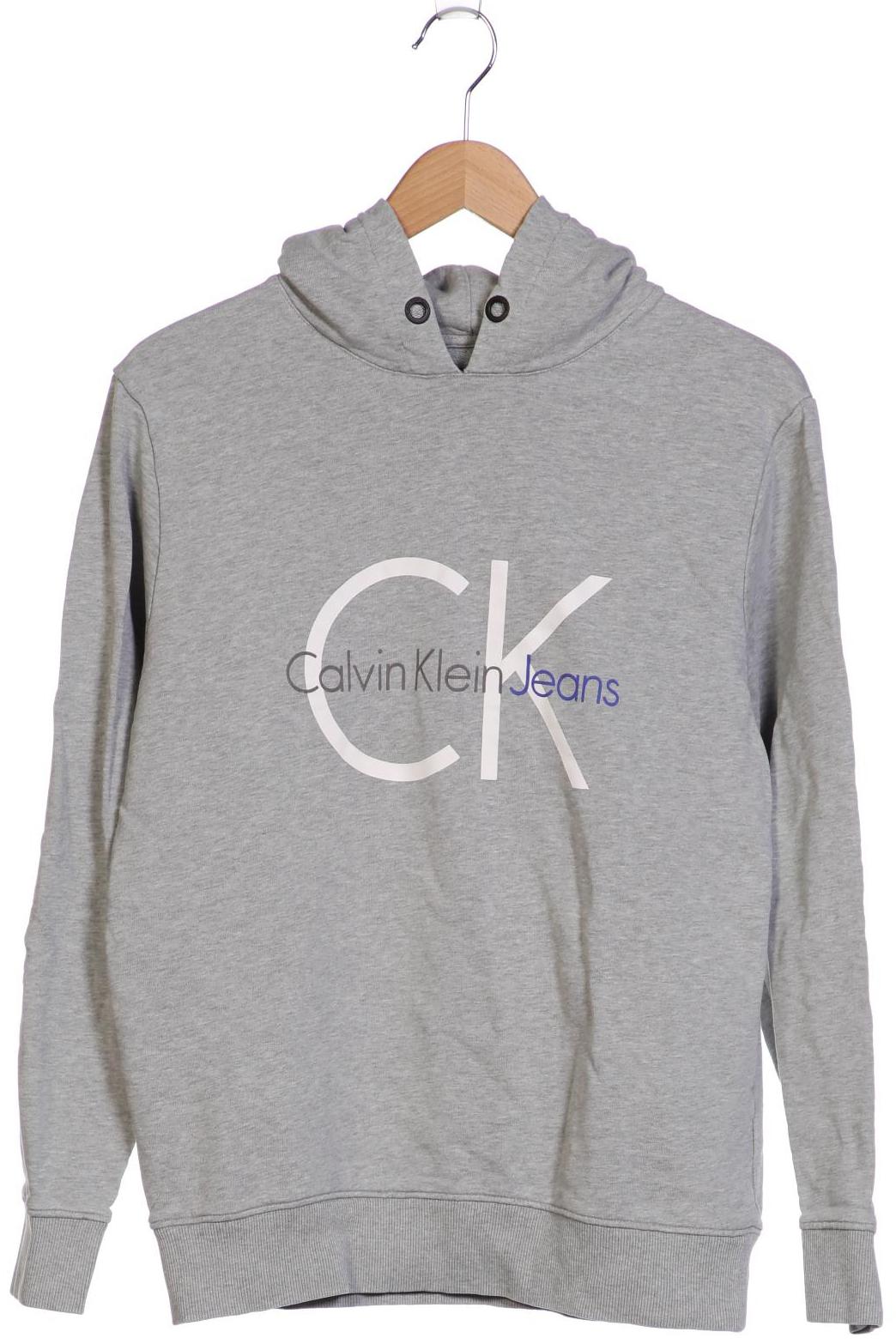 

Calvin Klein Jeans Herren Kapuzenpullover, grau, Gr. 52