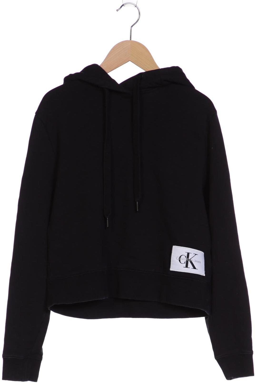 

Calvin Klein Jeans Damen Kapuzenpullover, schwarz, Gr. 34