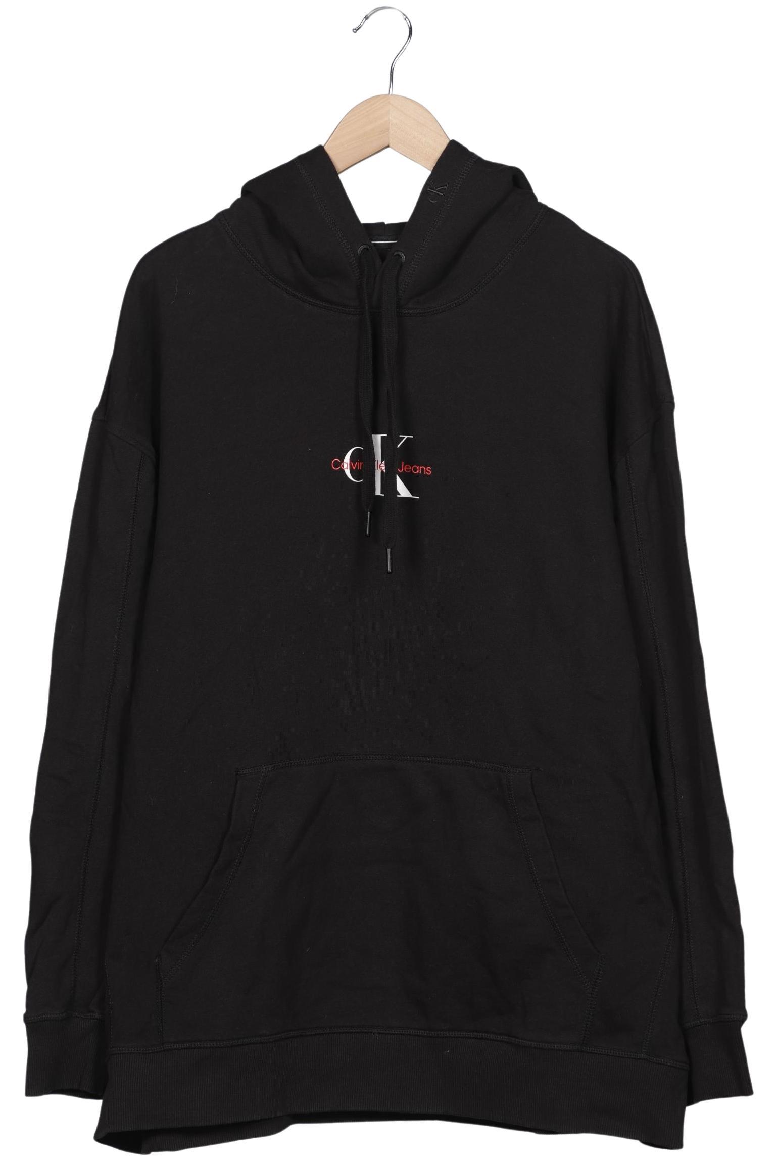 

Calvin Klein Jeans Damen Kapuzenpullover, schwarz, Gr. 48