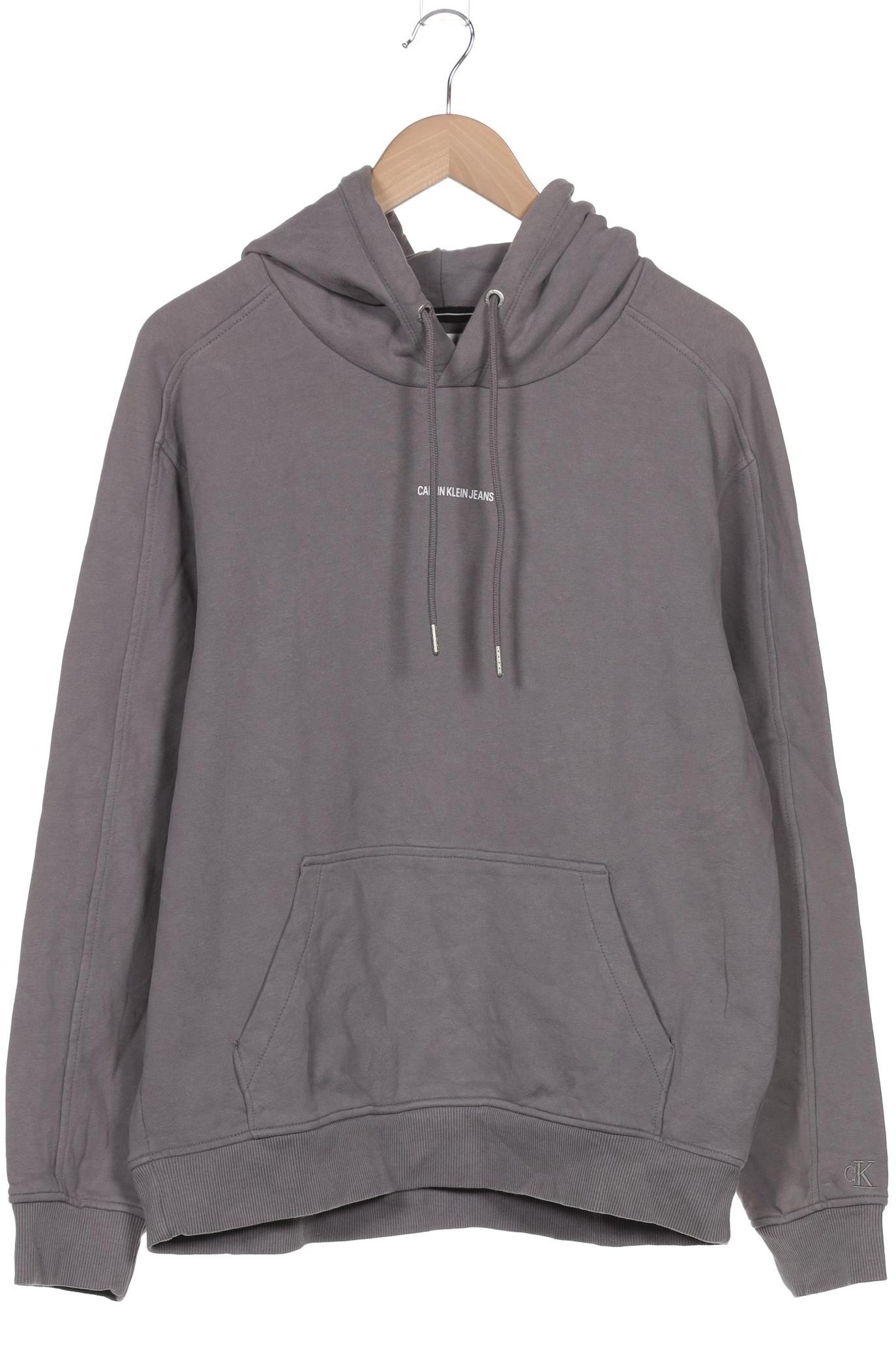 

Calvin Klein Jeans Herren Kapuzenpullover, grau, Gr. 52