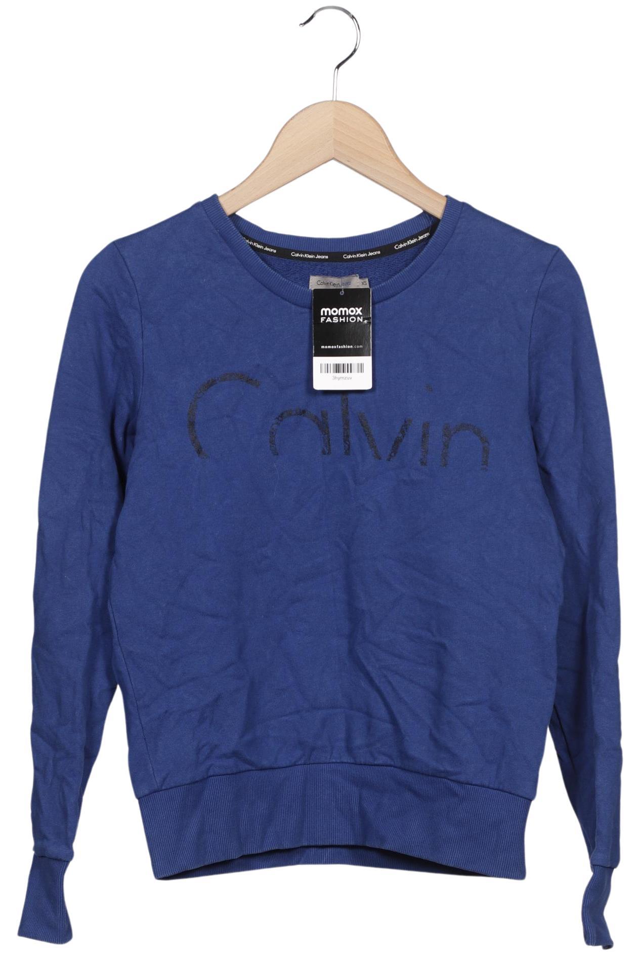 

Calvin Klein Jeans Damen Sweatshirt, marineblau, Gr. 34