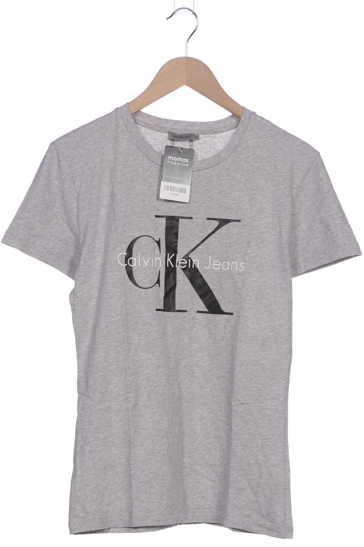 

Calvin Klein Jeans Damen T-Shirt, grau, Gr. 38
