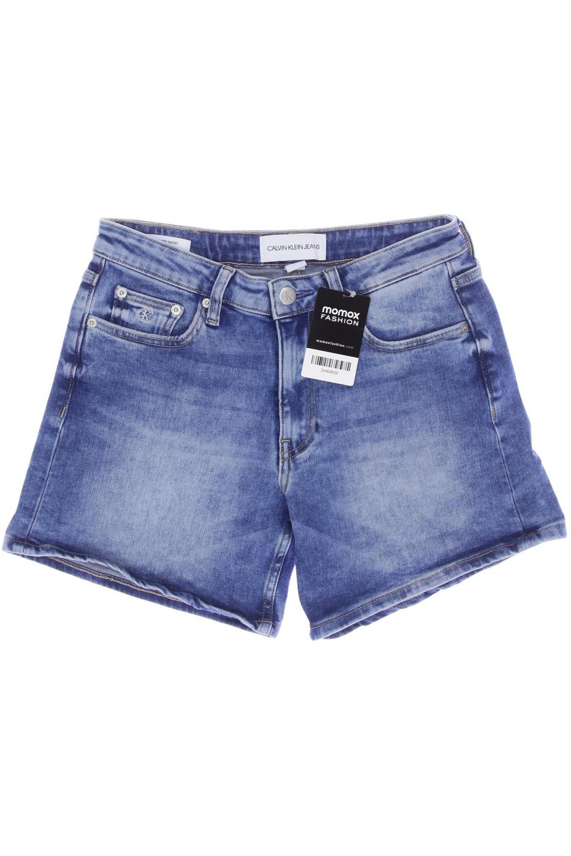 

Calvin Klein Jeans Damen Shorts, blau, Gr. 27