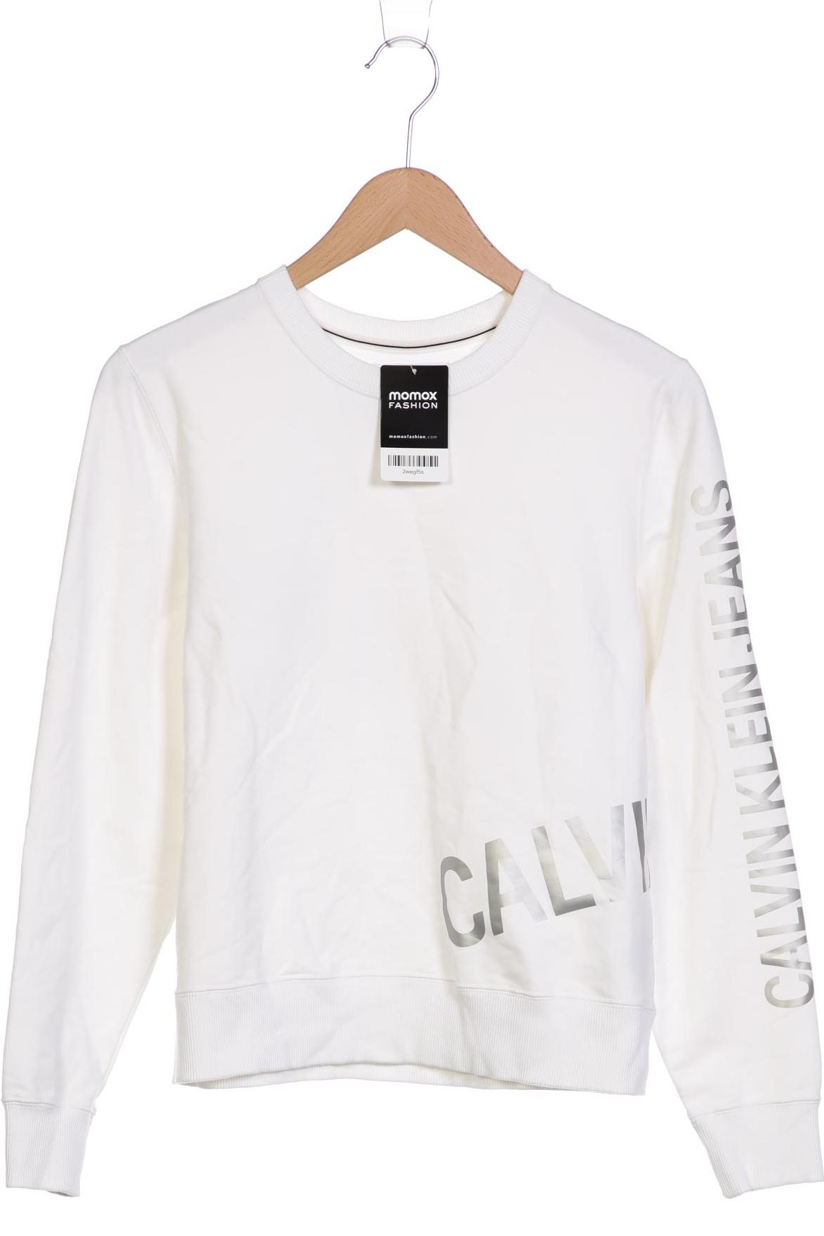 

Calvin Klein Jeans Damen Sweatshirt, weiß