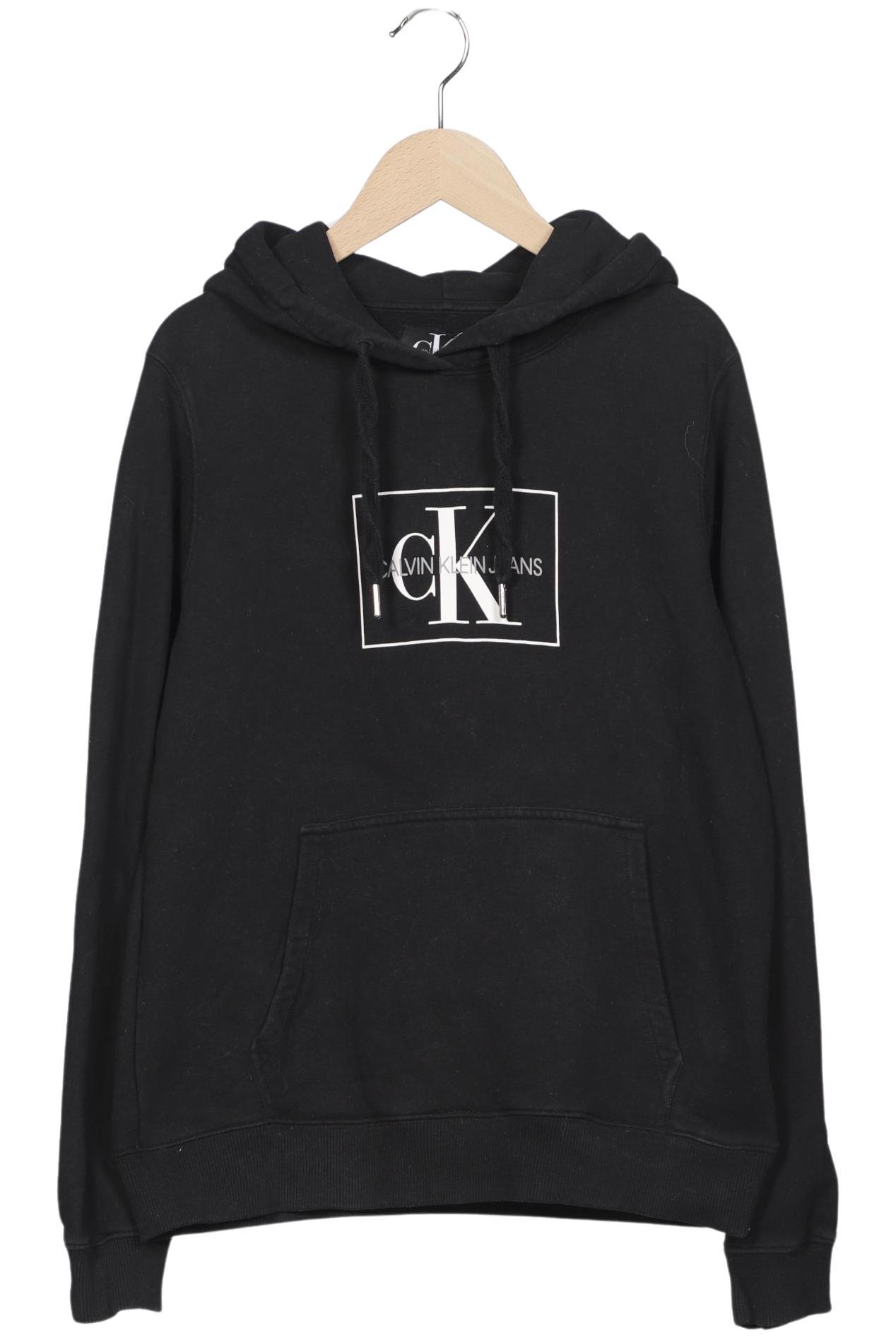 

Calvin Klein Jeans Damen Kapuzenpullover, schwarz, Gr. 38