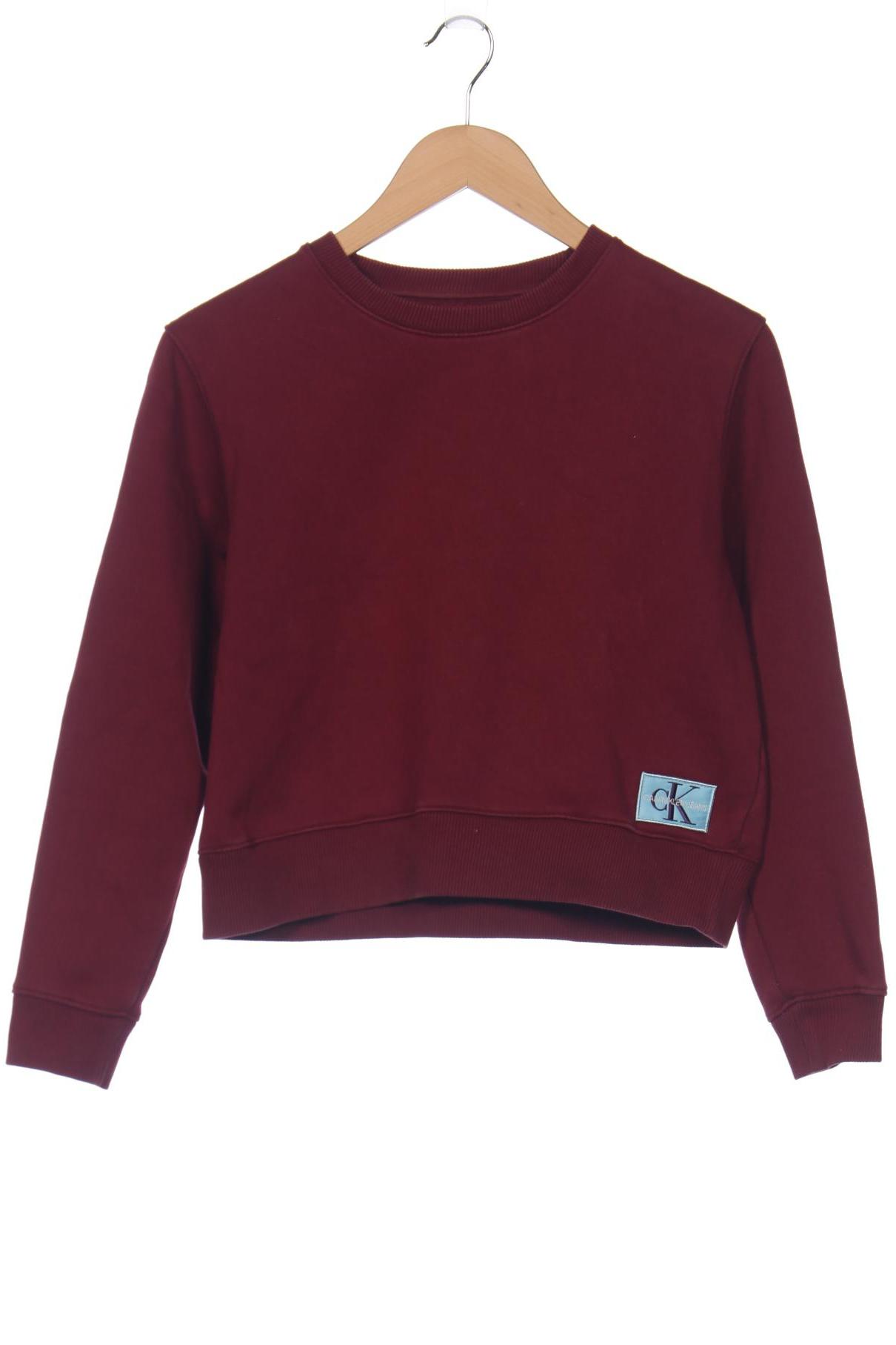 

Calvin Klein Jeans Damen Sweatshirt, bordeaux