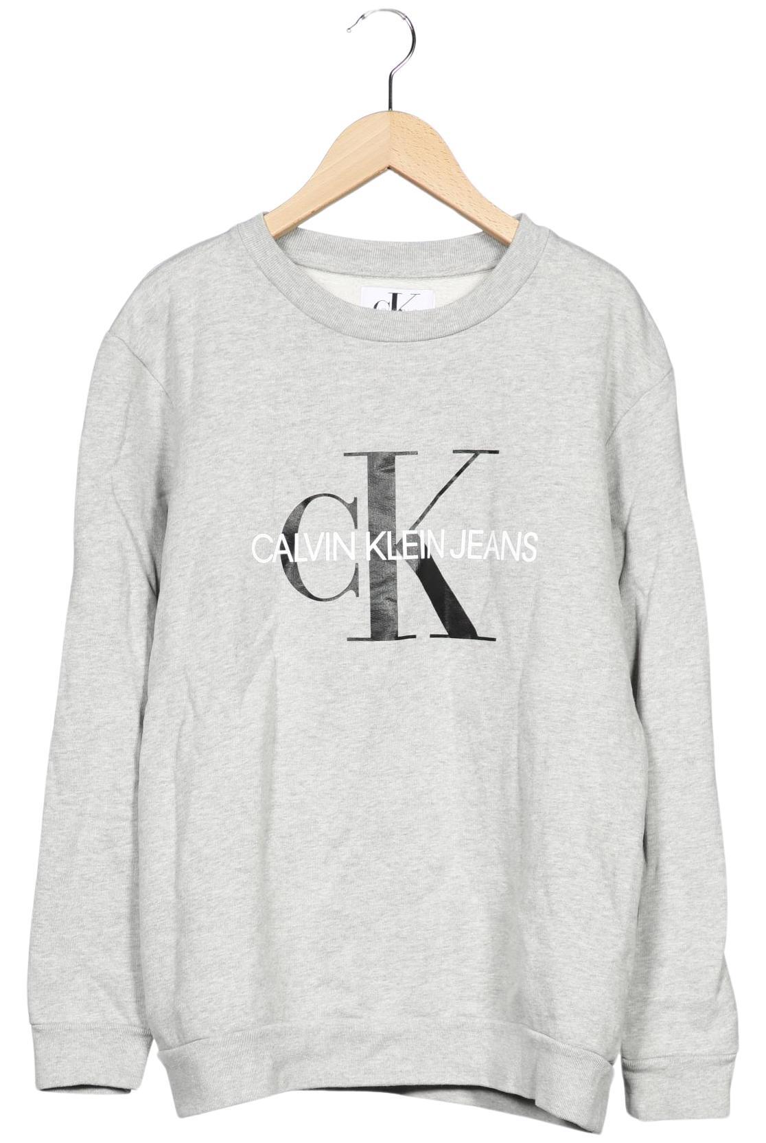 

Calvin Klein Jeans Damen Sweatshirt, grau, Gr. 36