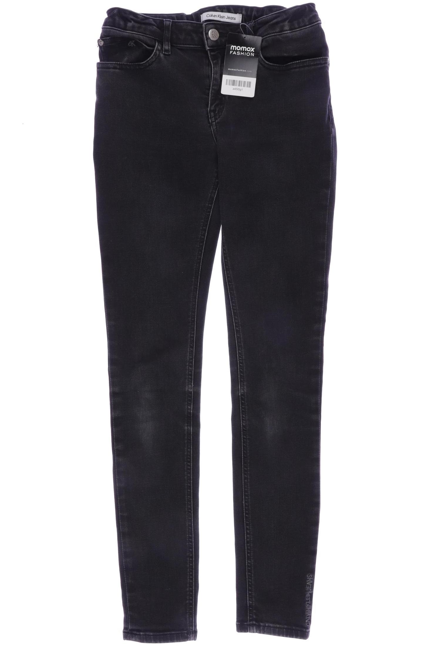 

Calvin Klein Jeans Mädchen Jeans, grau, Gr. 164